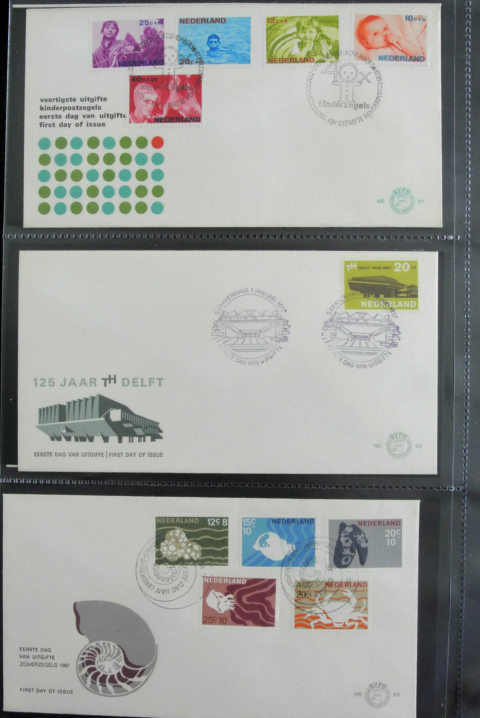 26929 028 - 26929 Nederland 1950-2015 FDC's.