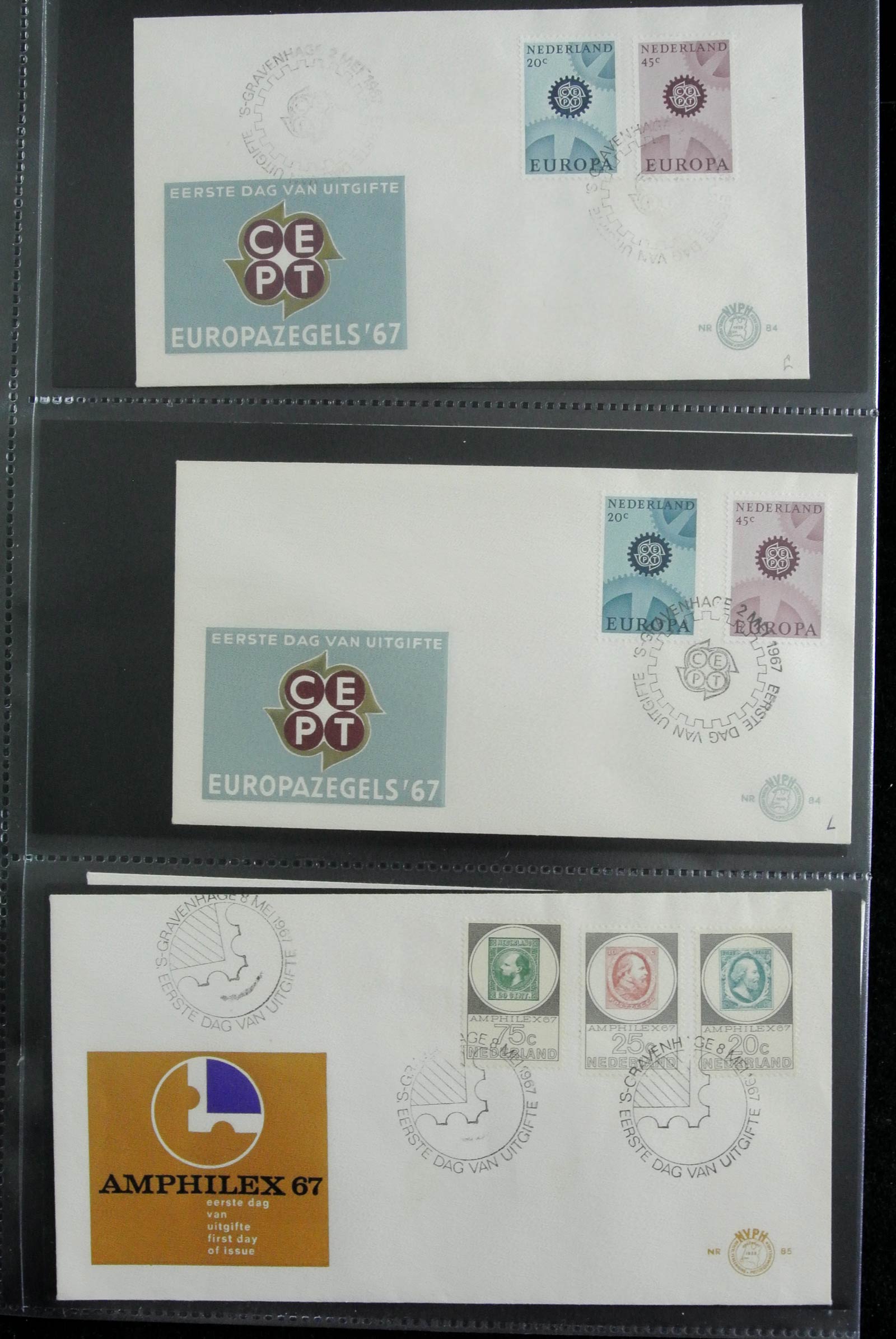 26929 029 - 26929 Netherlands 1950-2015 FDC's.