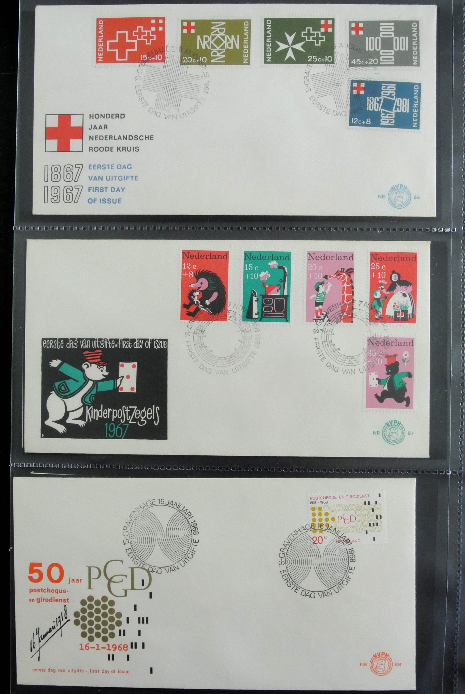 26929 030 - 26929 Netherlands 1950-2015 FDC's.