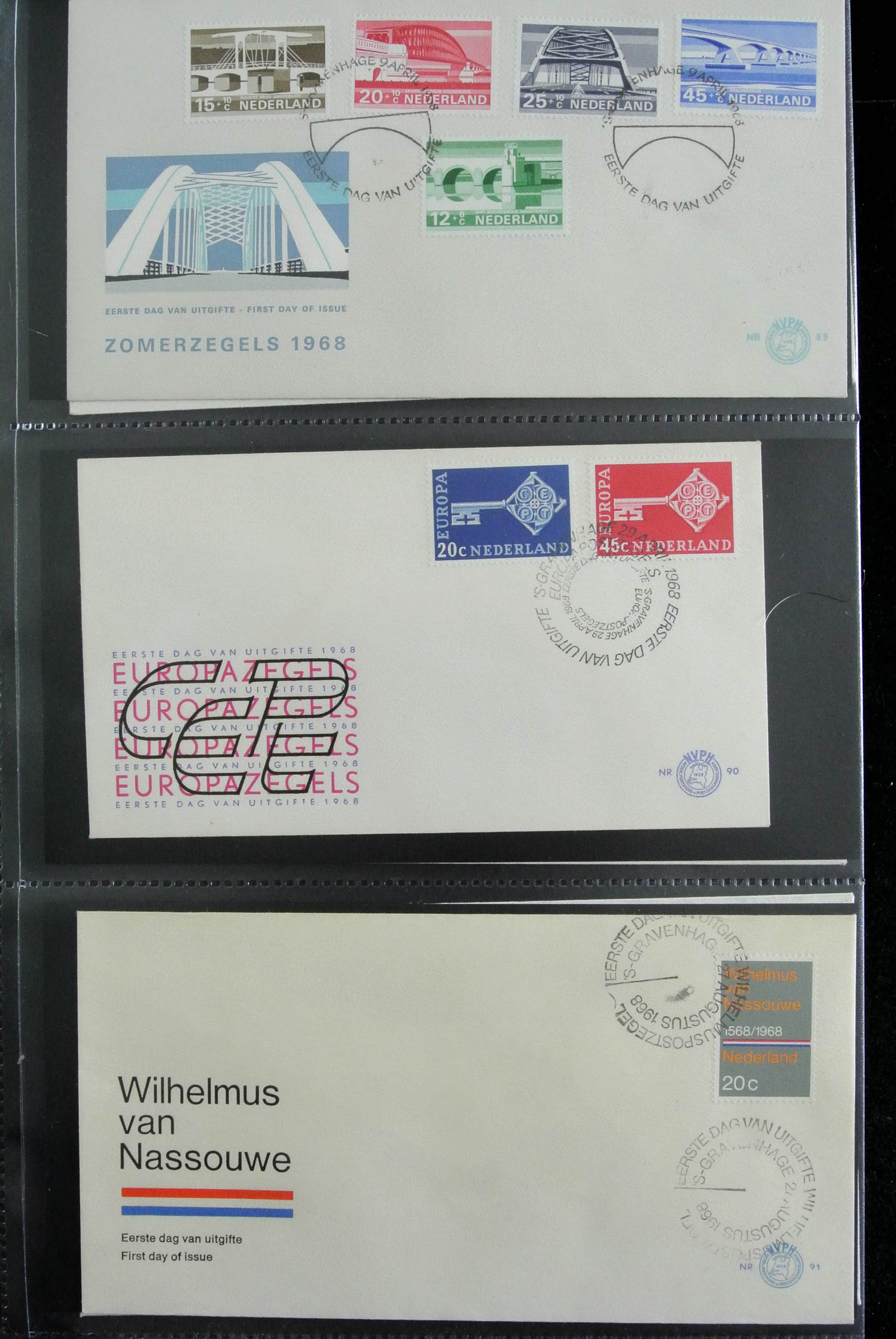 26929 031 - 26929 Nederland 1950-2015 FDC's.