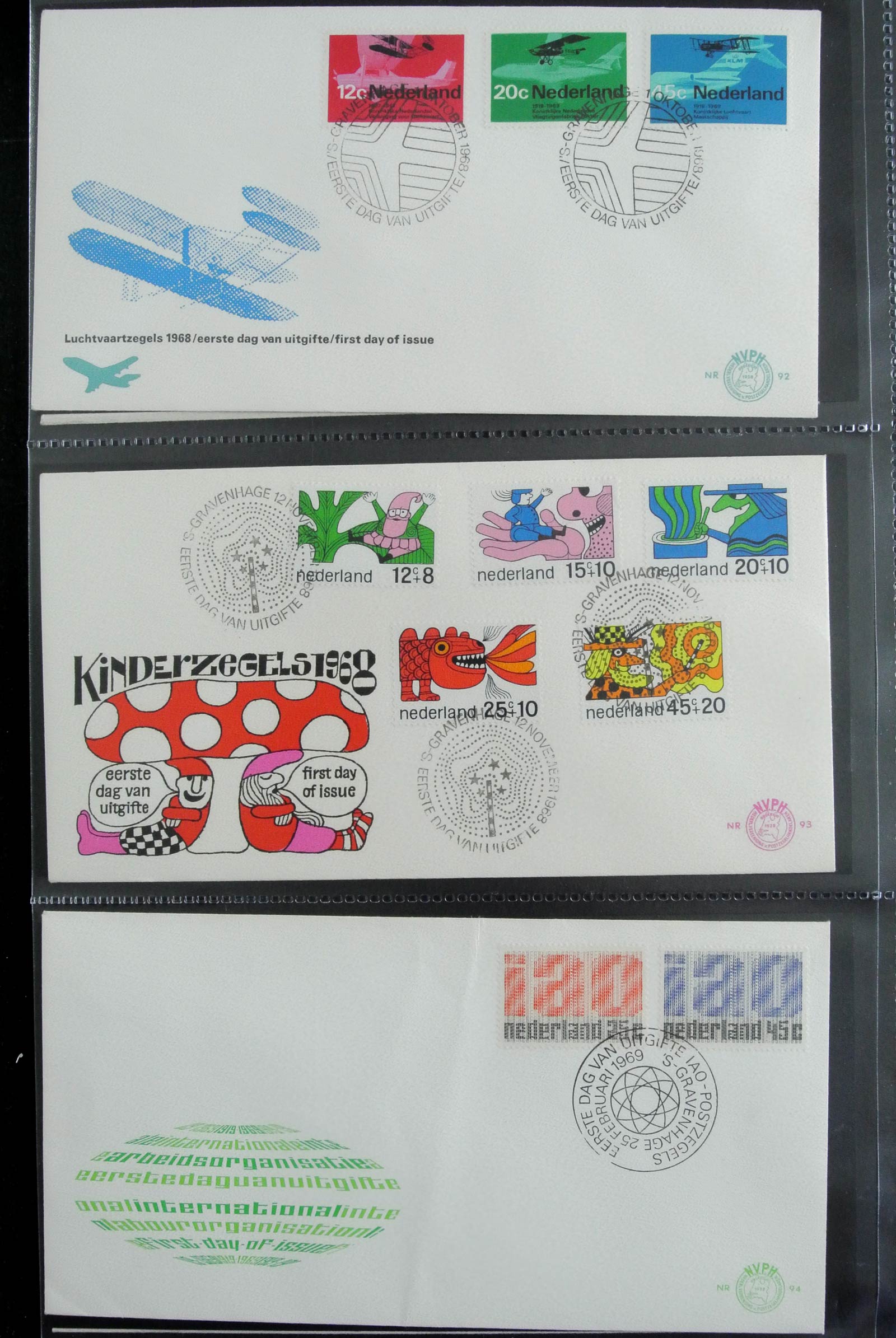 26929 032 - 26929 Nederland 1950-2015 FDC's.