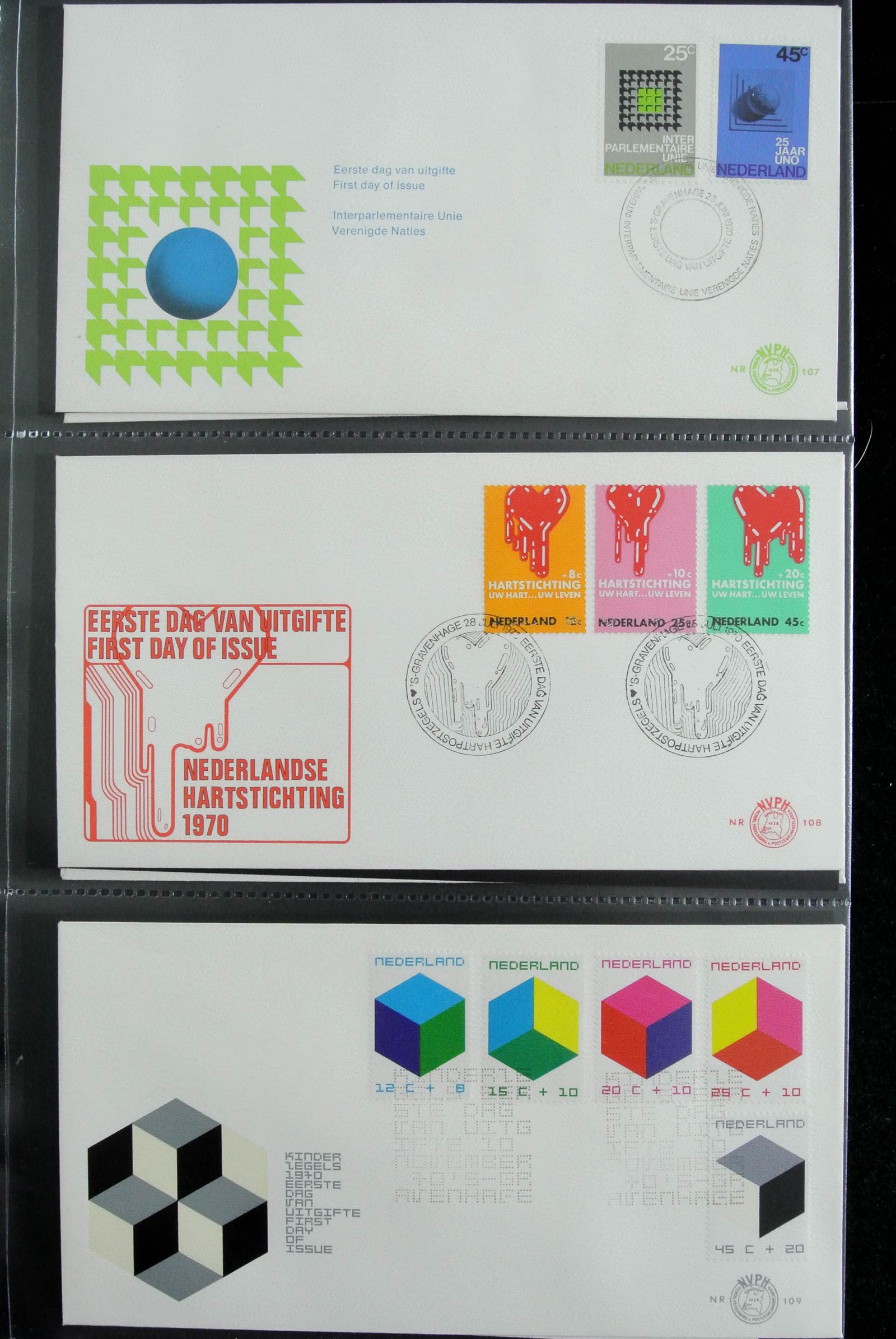 26929 037 - 26929 Netherlands 1950-2015 FDC's.