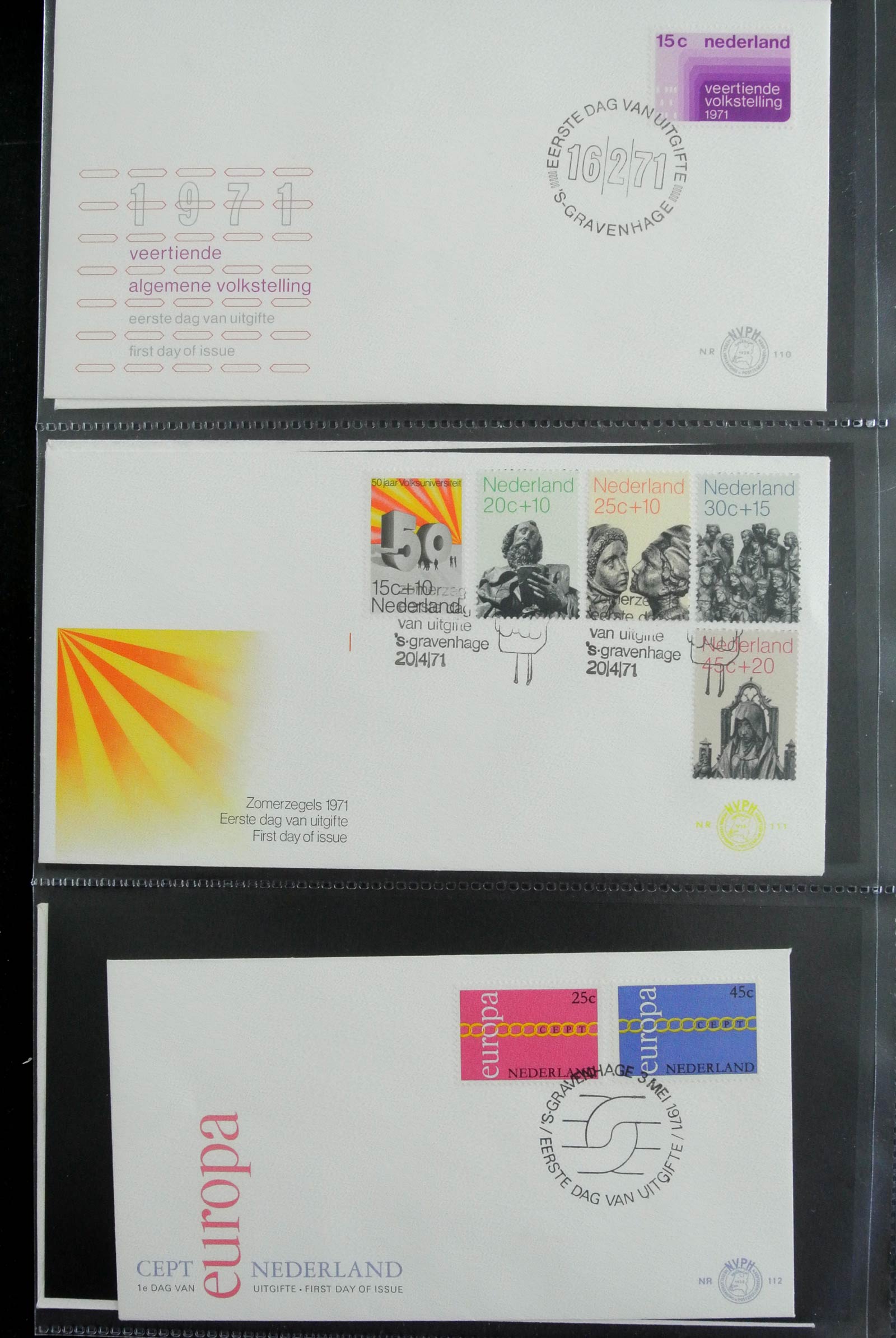 26929 038 - 26929 Nederland 1950-2015 FDC's.