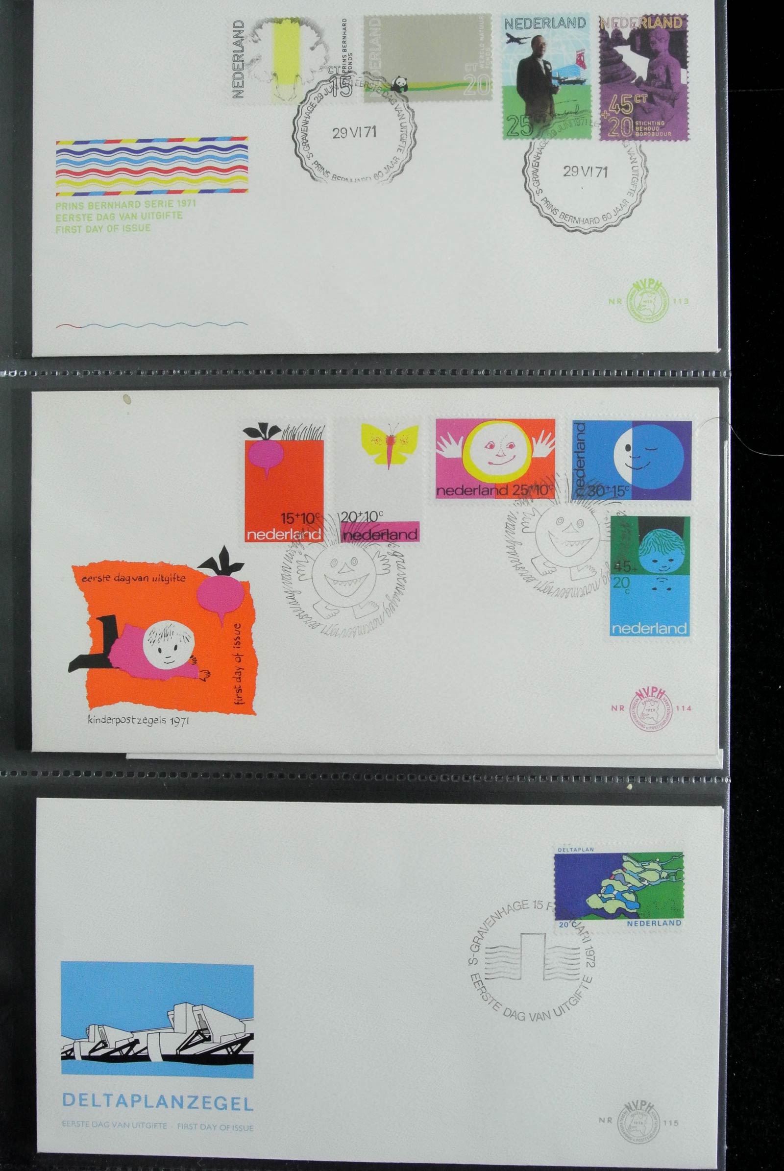 26929 039 - 26929 Nederland 1950-2015 FDC's.