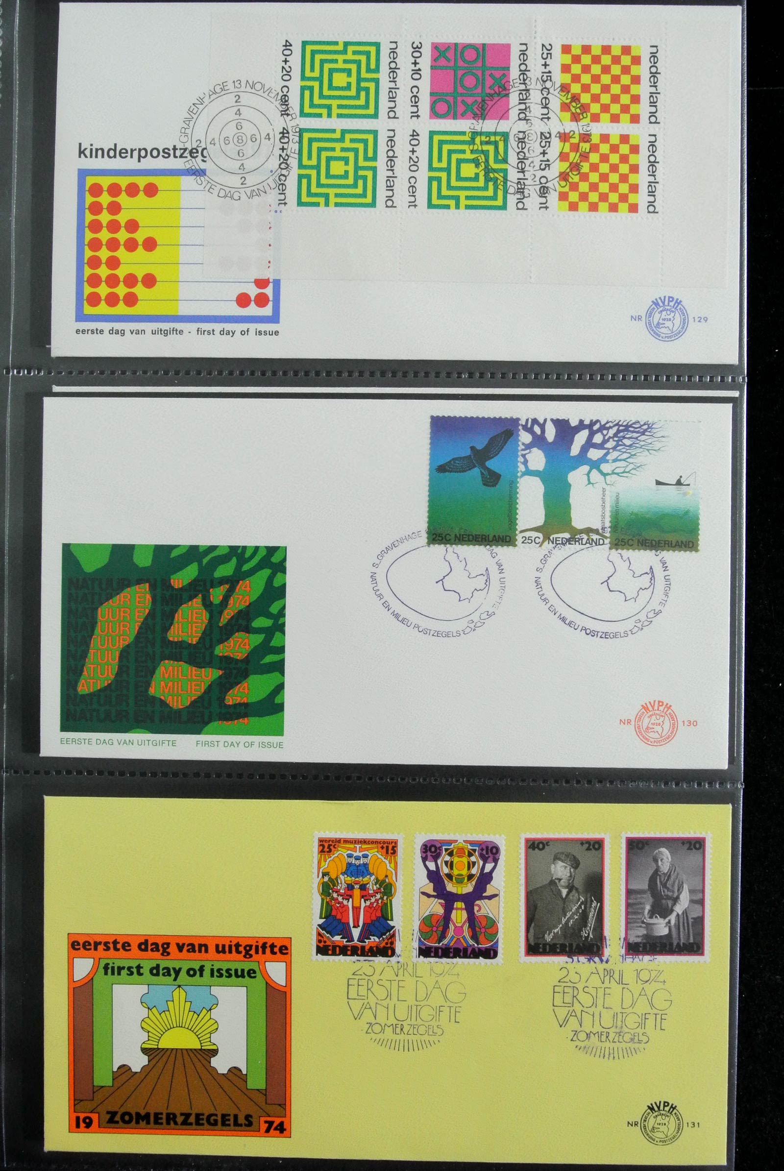 26929 045 - 26929 Netherlands 1950-2015 FDC's.
