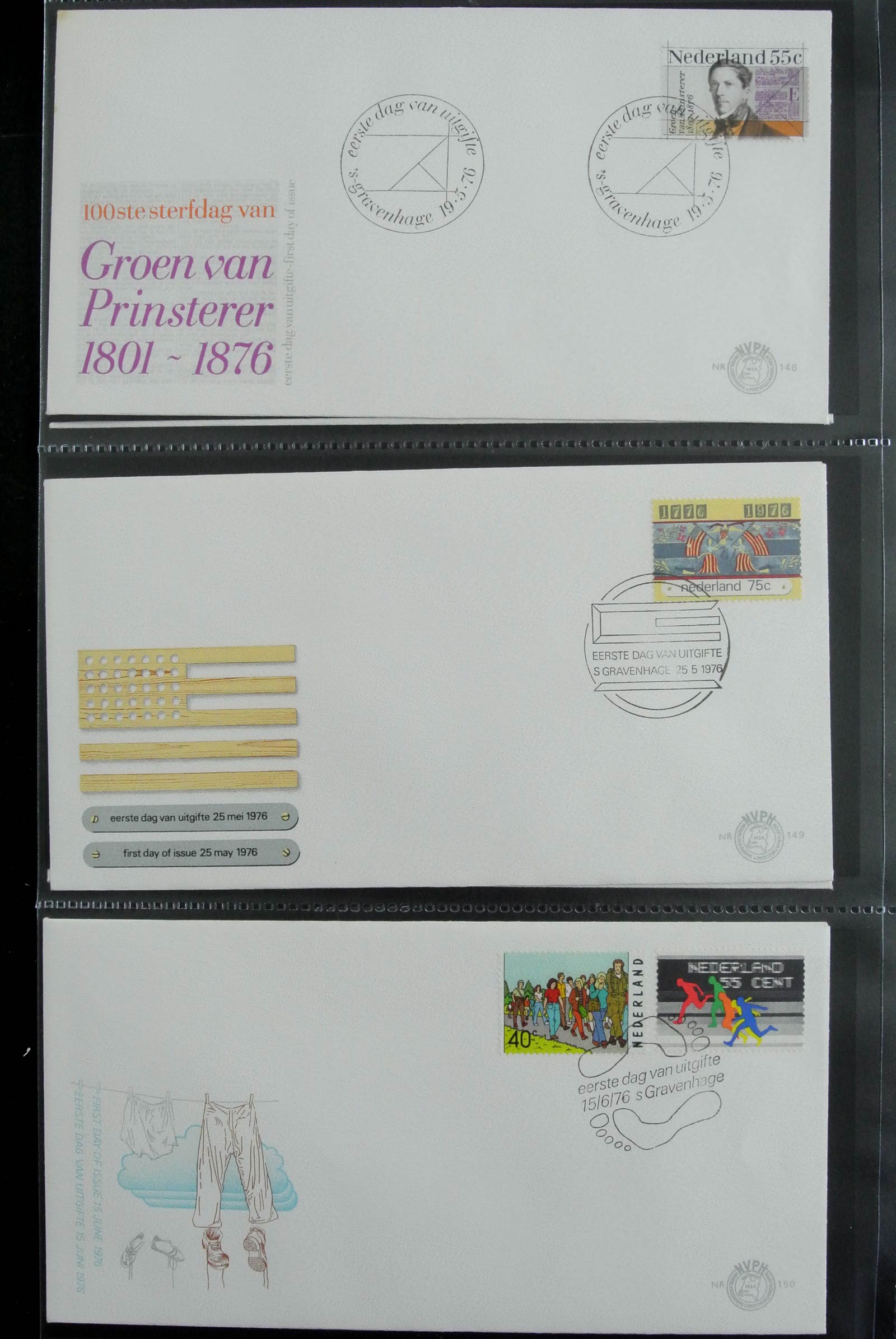 26929 052 - 26929 Nederland 1950-2015 FDC's.