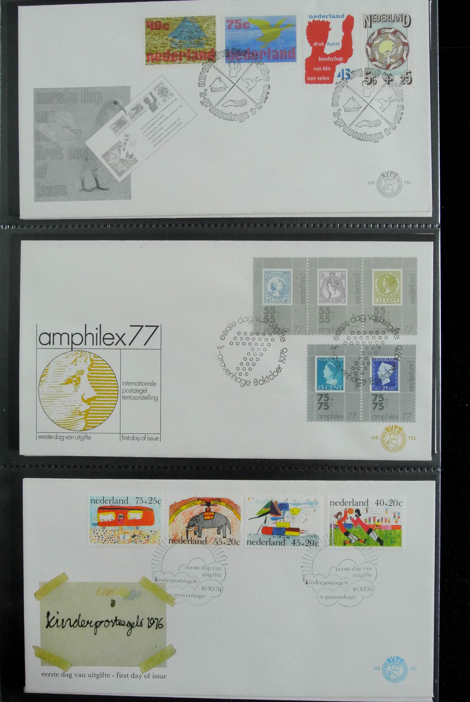26929 053 - 26929 Netherlands 1950-2015 FDC's.