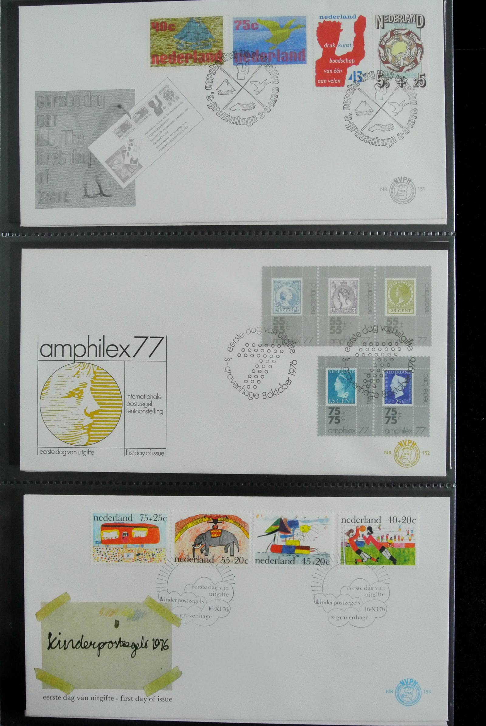 26929 053 - 26929 Nederland 1950-2015 FDC's.