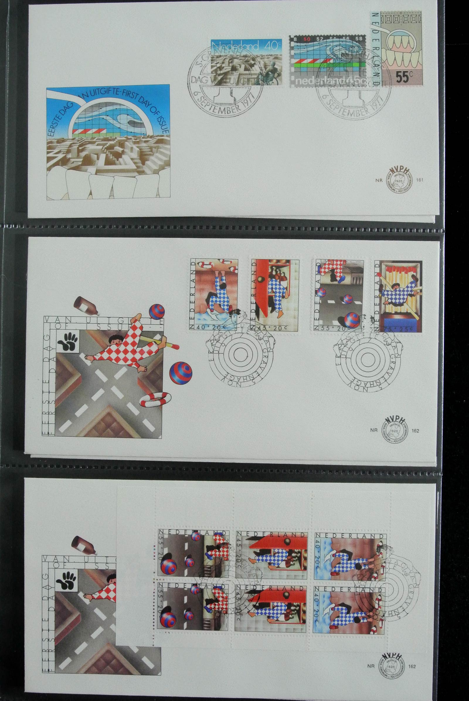 26929 057 - 26929 Nederland 1950-2015 FDC's.