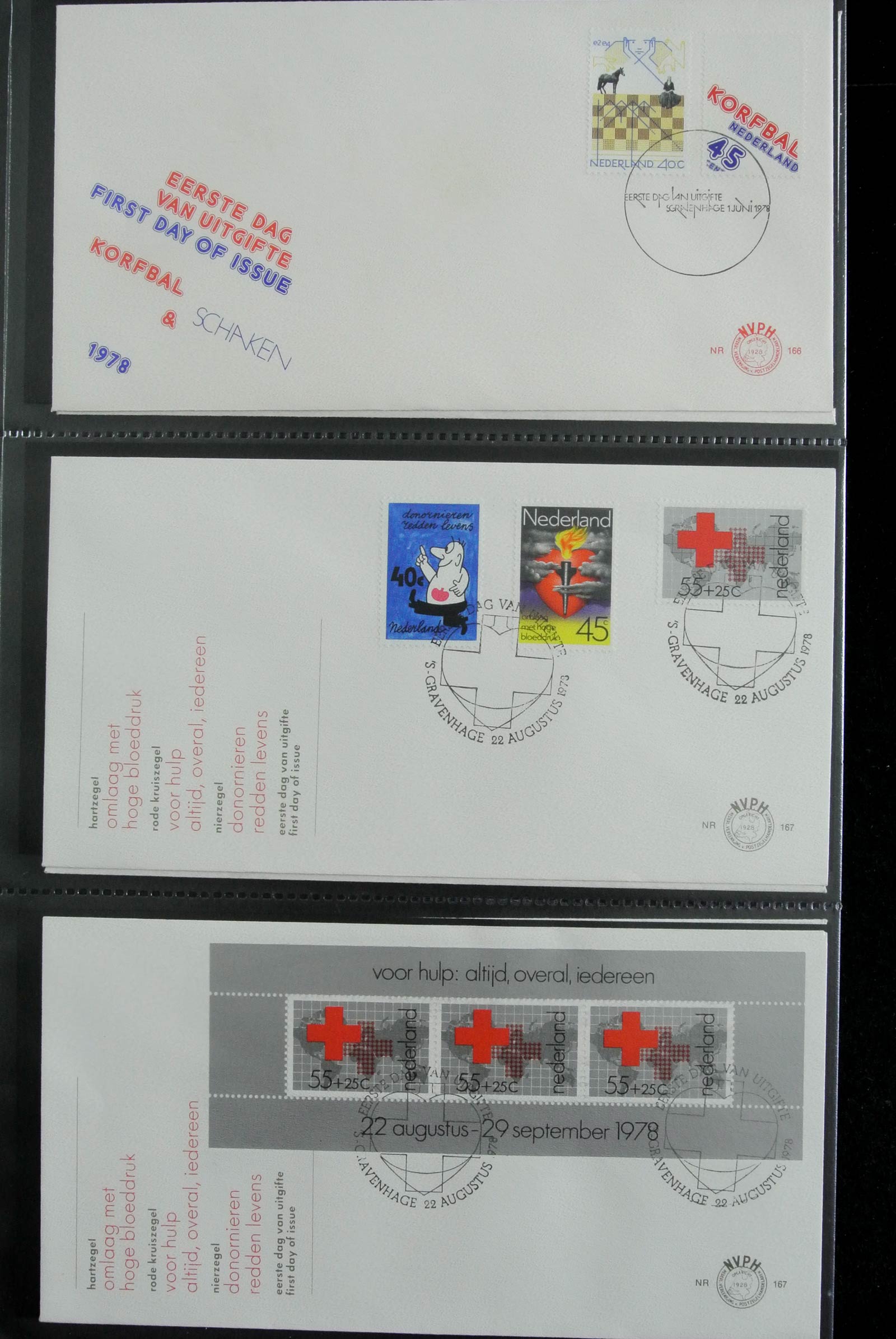 26929 059 - 26929 Netherlands 1950-2015 FDC's.