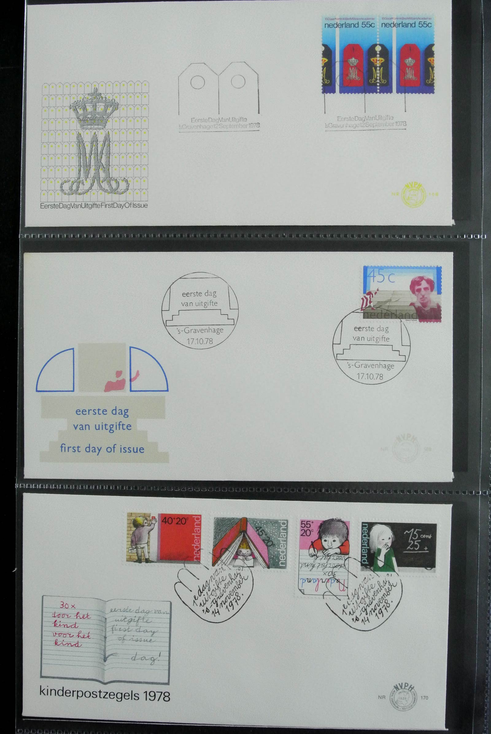 26929 060 - 26929 Nederland 1950-2015 FDC's.