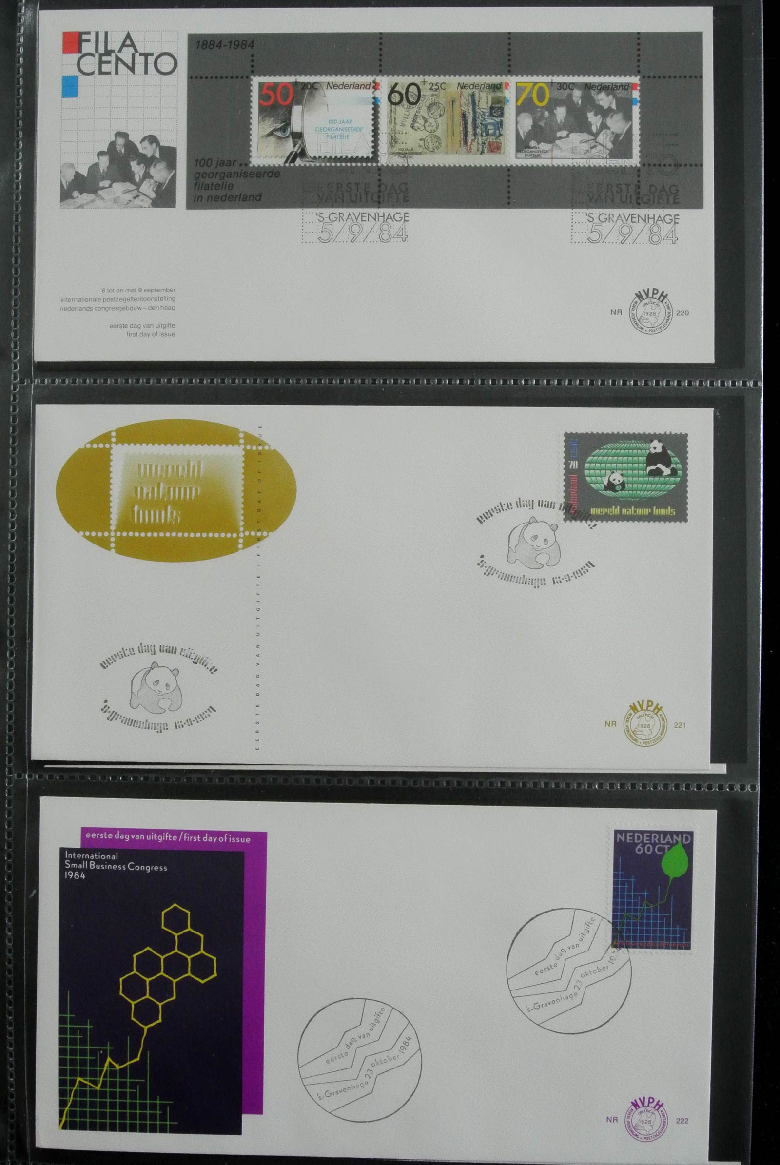 26929 081 - 26929 Netherlands 1950-2015 FDC's.