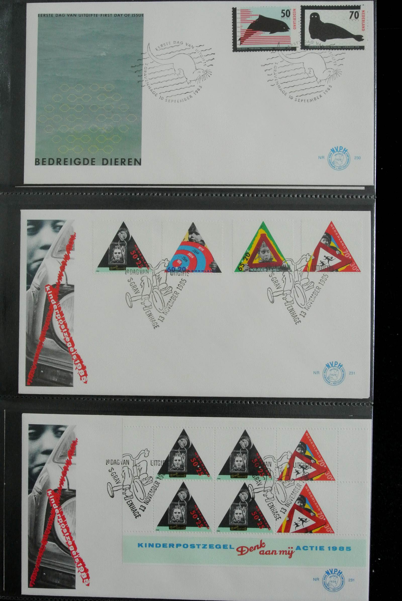 26929 085 - 26929 Netherlands 1950-2015 FDC's.