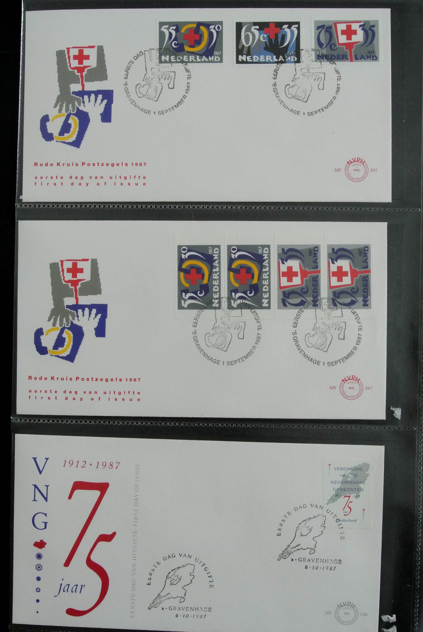 26929 092 - 26929 Netherlands 1950-2015 FDC's.