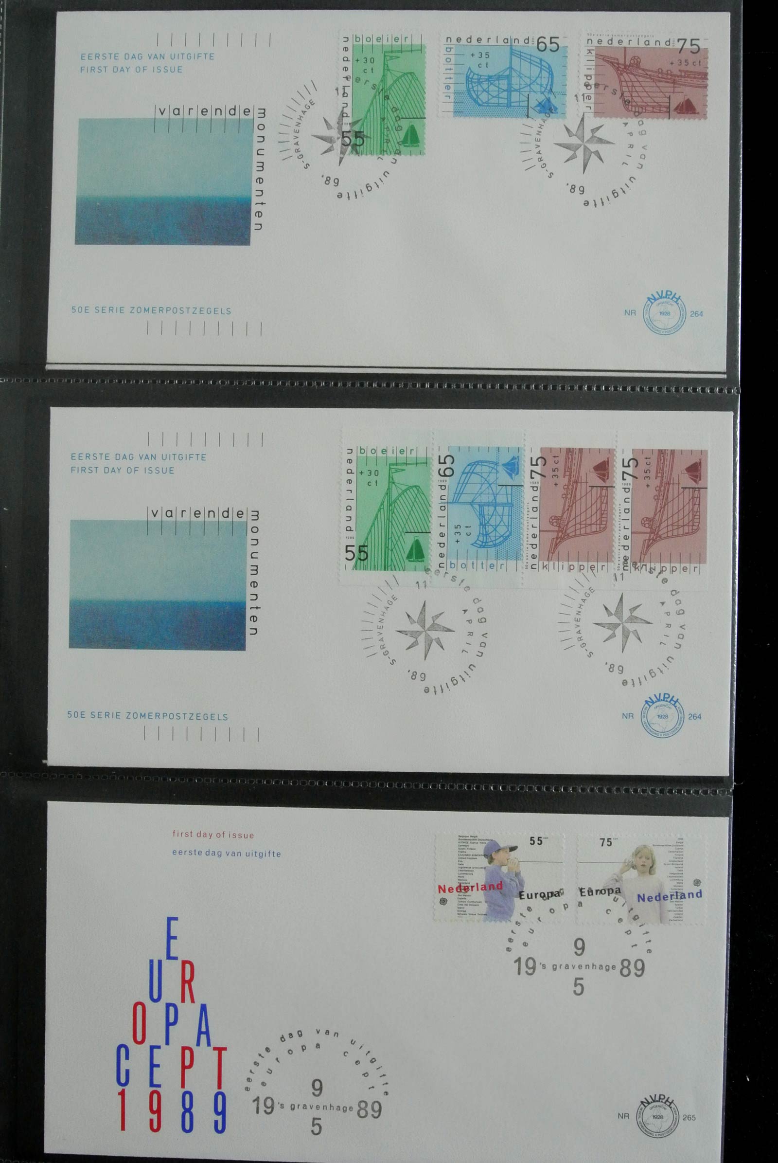 26929 099 - 26929 Netherlands 1950-2015 FDC's.