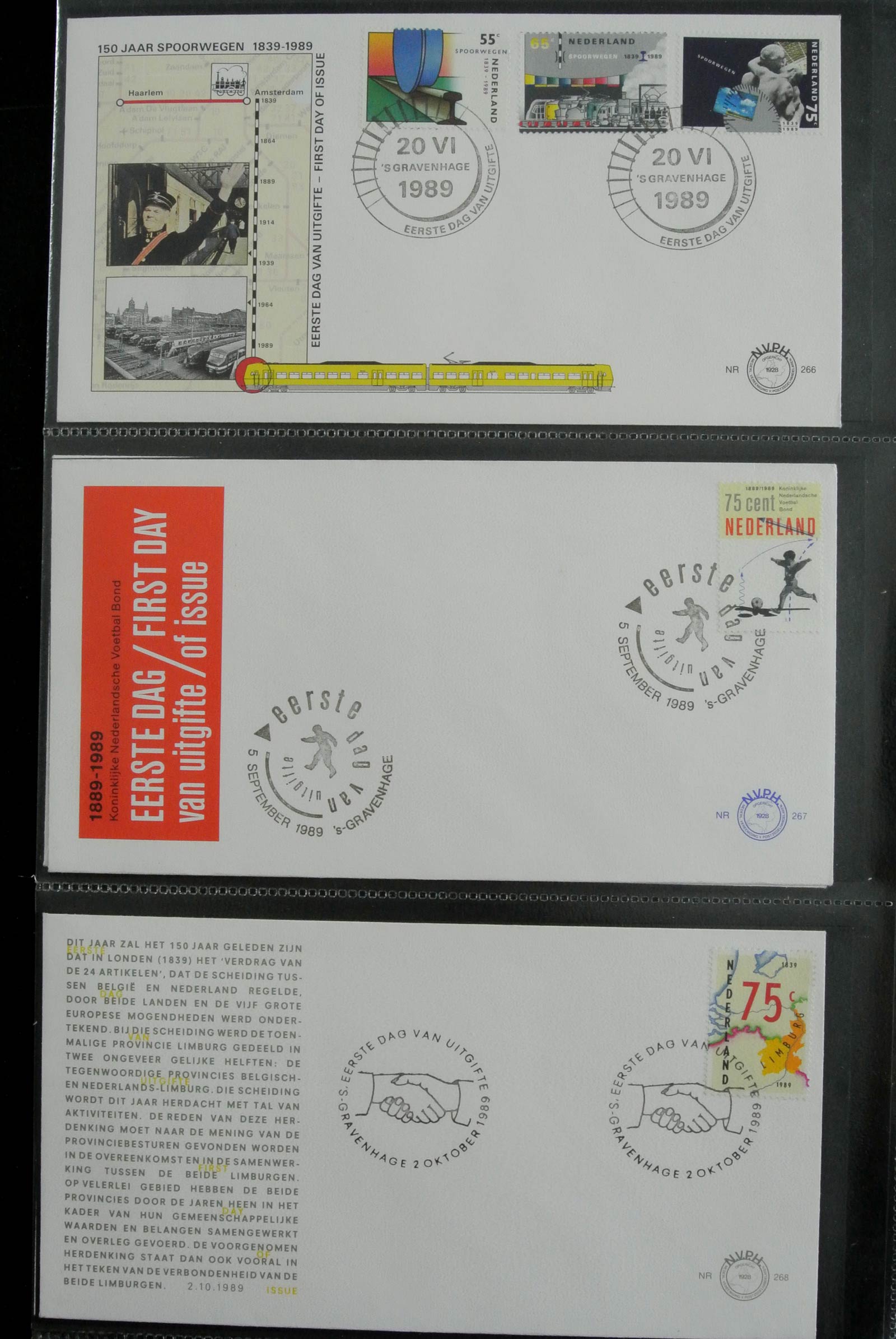26929 100 - 26929 Netherlands 1950-2015 FDC's.
