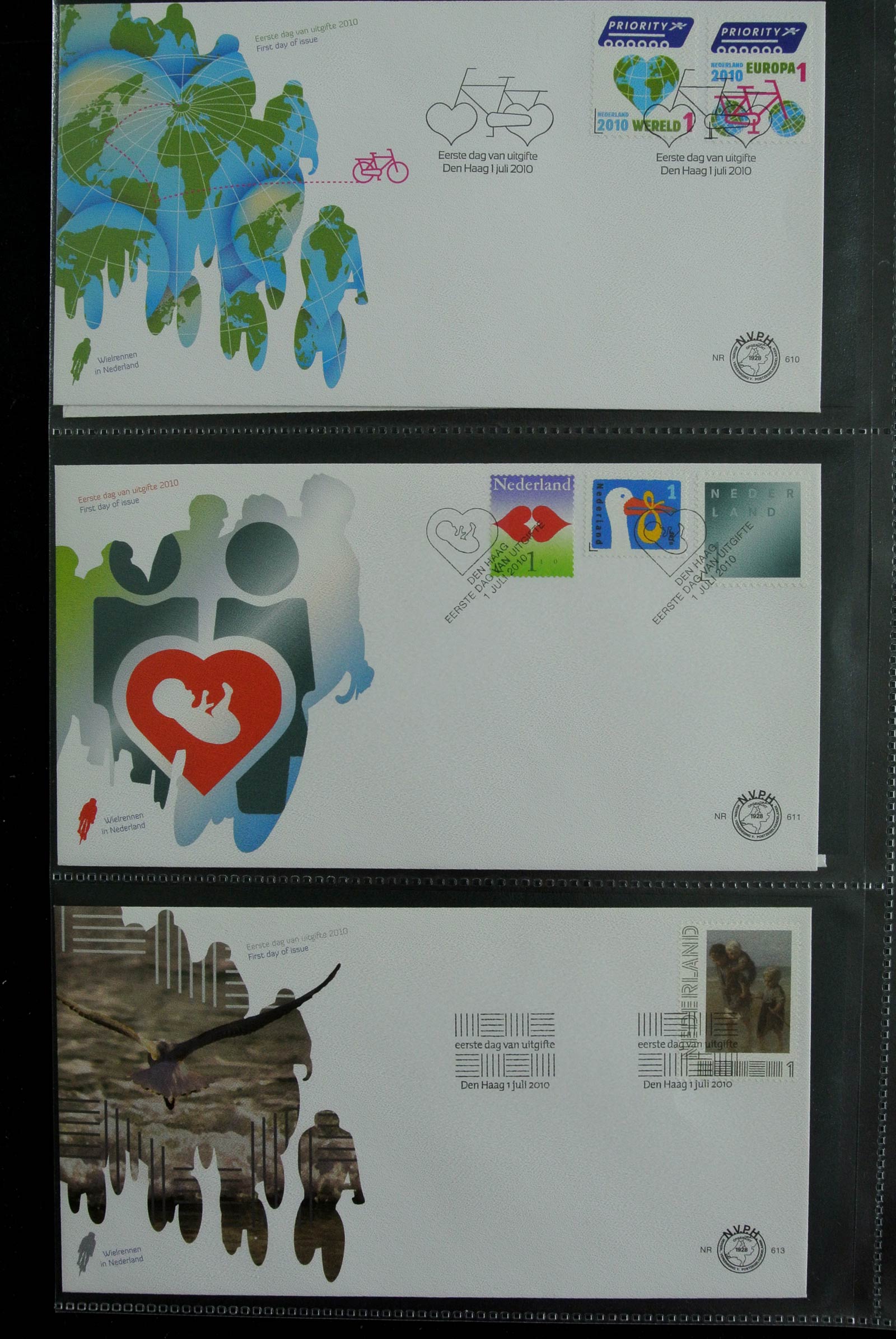 26929 246 - 26929 Netherlands 1950-2015 FDC's.