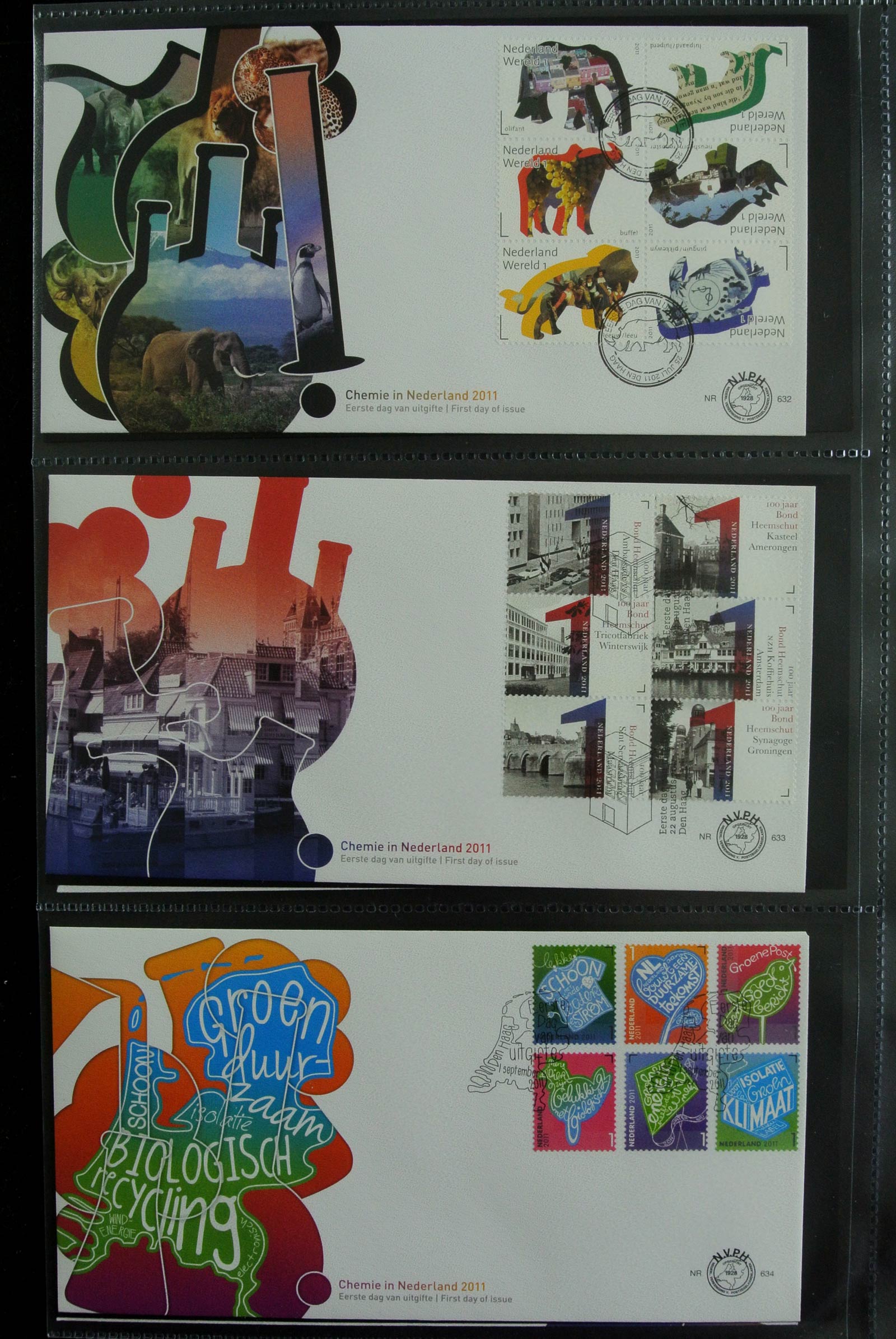26929 256 - 26929 Netherlands 1950-2015 FDC's.