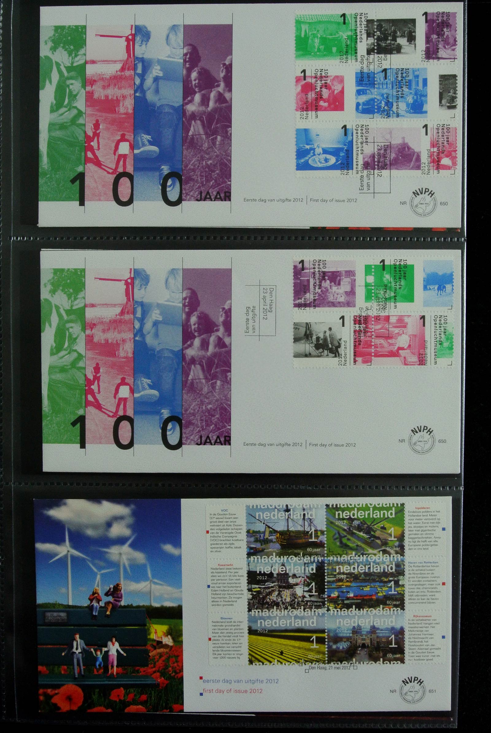26929 263 - 26929 Netherlands 1950-2015 FDC's.