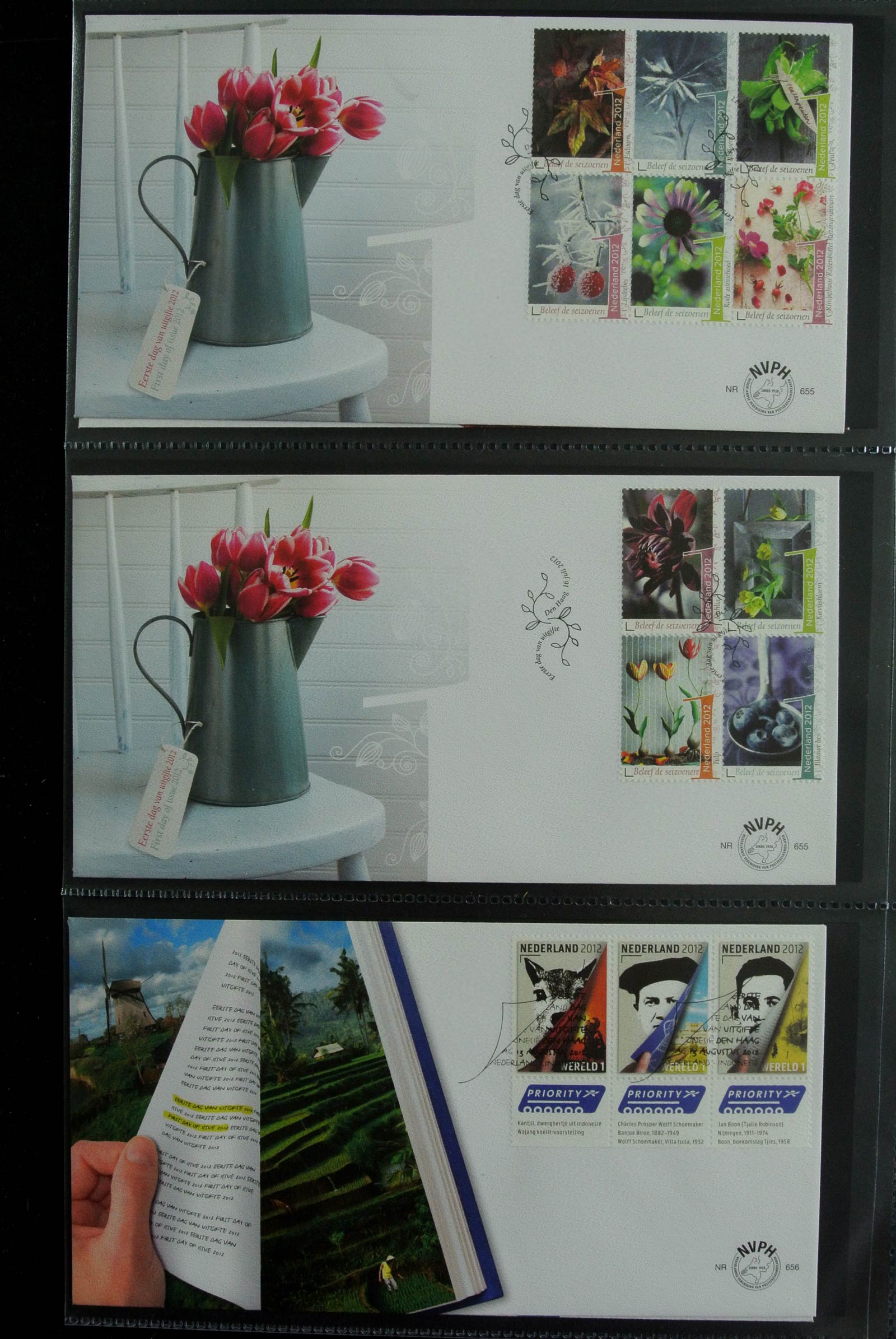 26929 266 - 26929 Netherlands 1950-2015 FDC's.