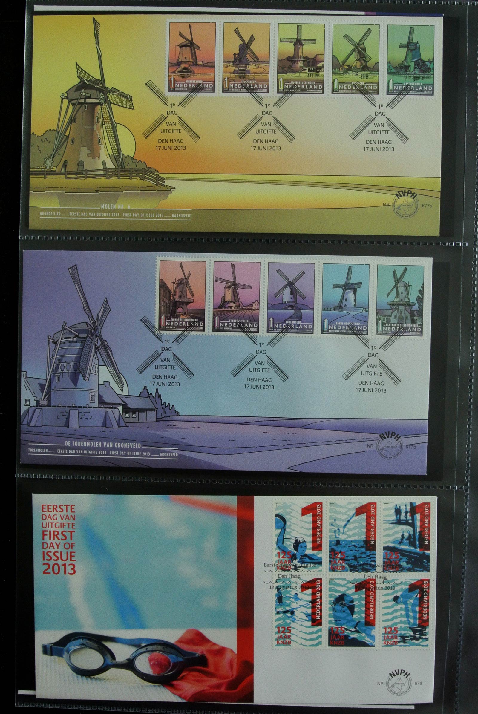 26929 276 - 26929 Netherlands 1950-2015 FDC's.