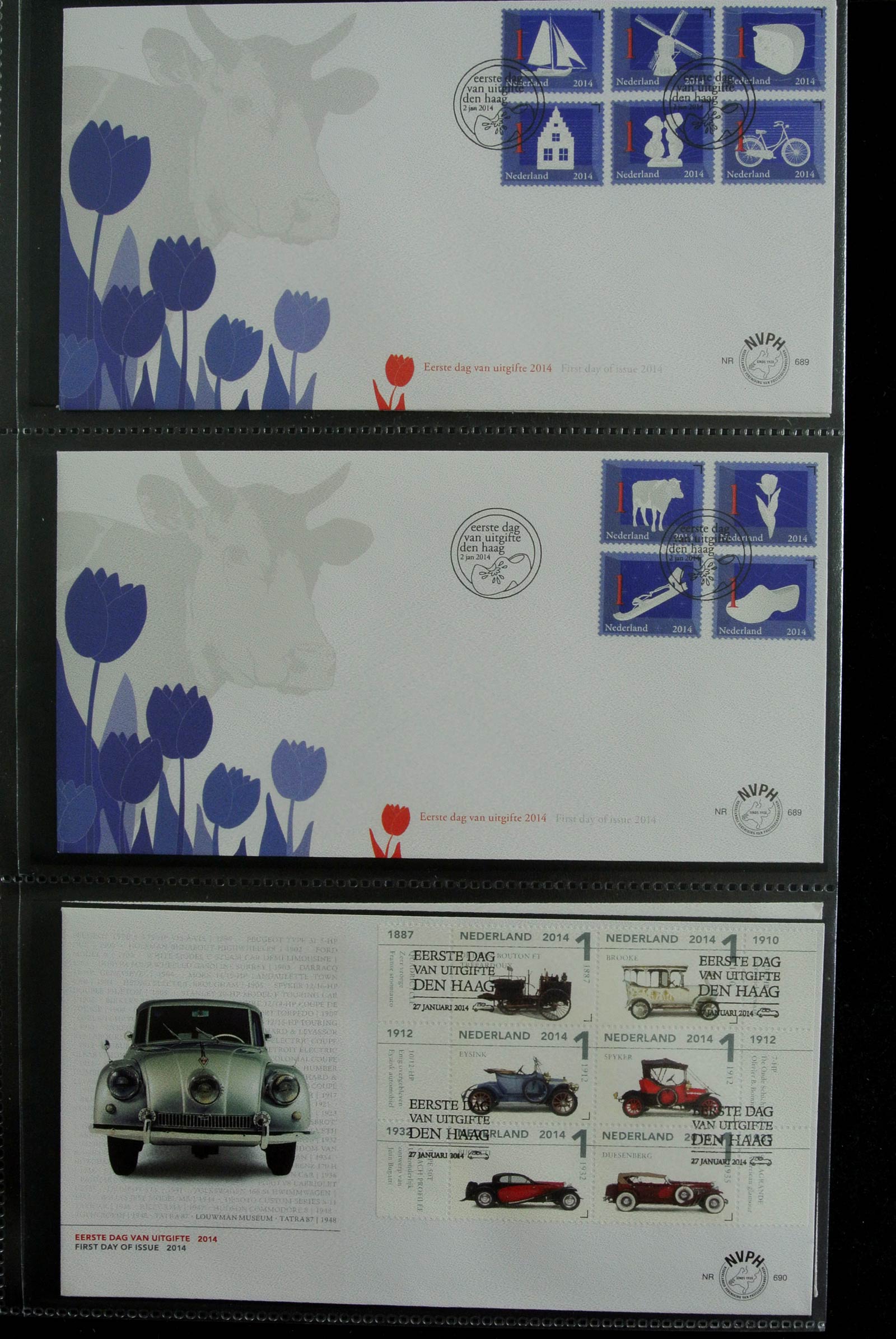 26929 281 - 26929 Netherlands 1950-2015 FDC's.