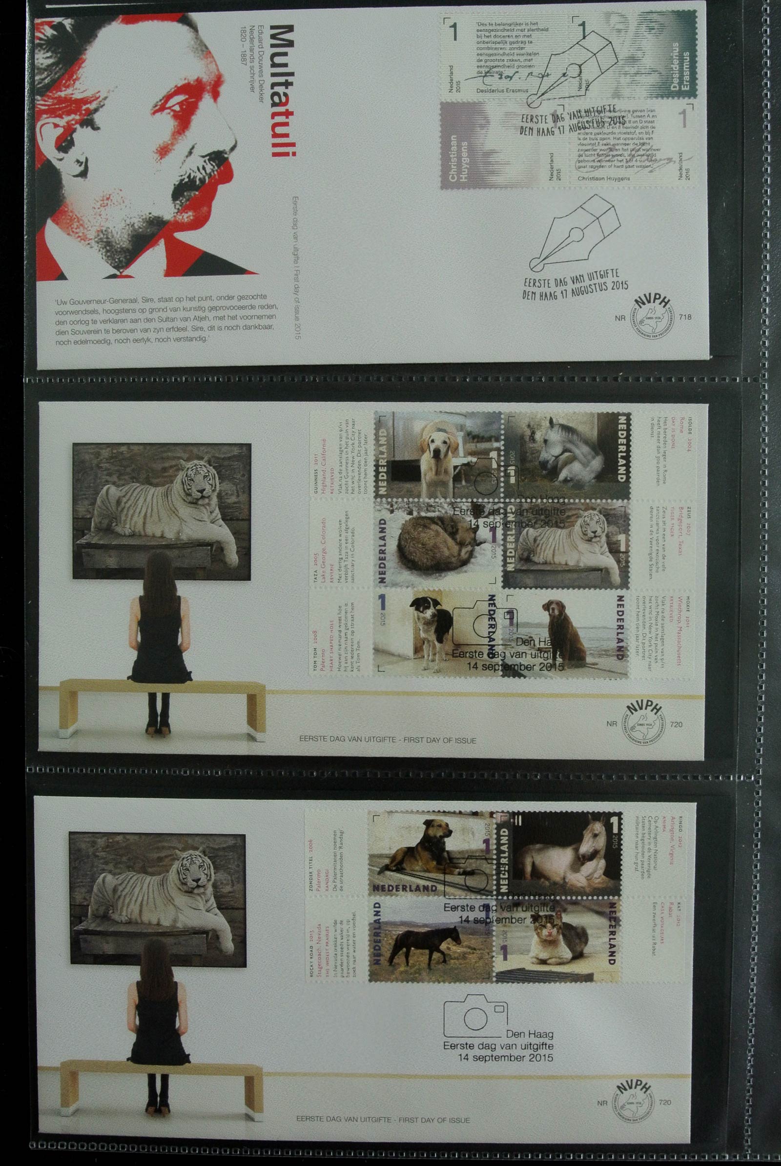 26929 290 - 26929 Nederland 1950-2015 FDC's.