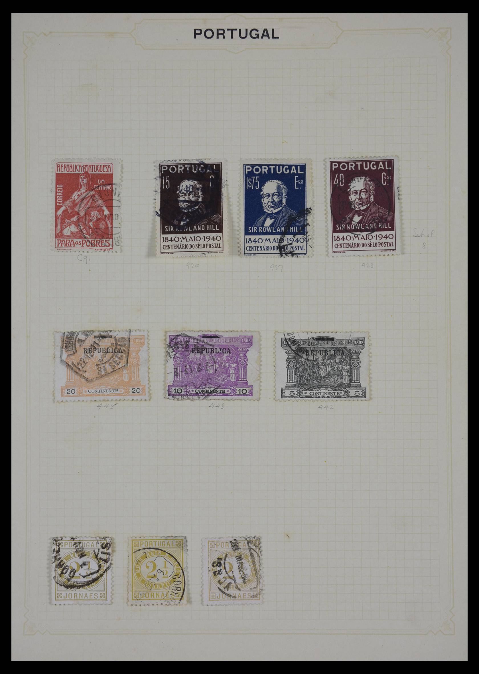 27329 017 - 27329 Portugal 1853-1940.