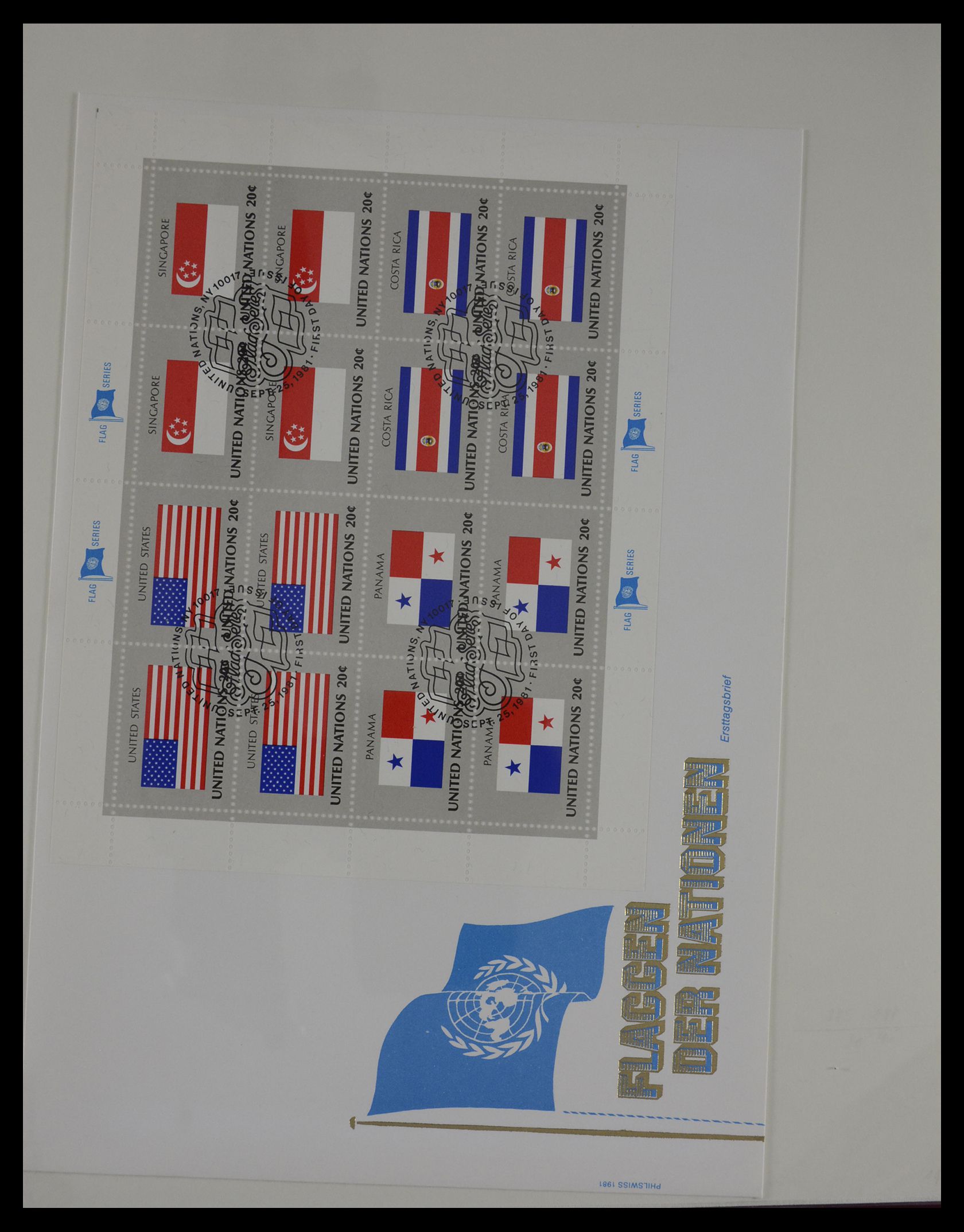 27382 184 - 27382 United Nations 1957-2003 FDC's.