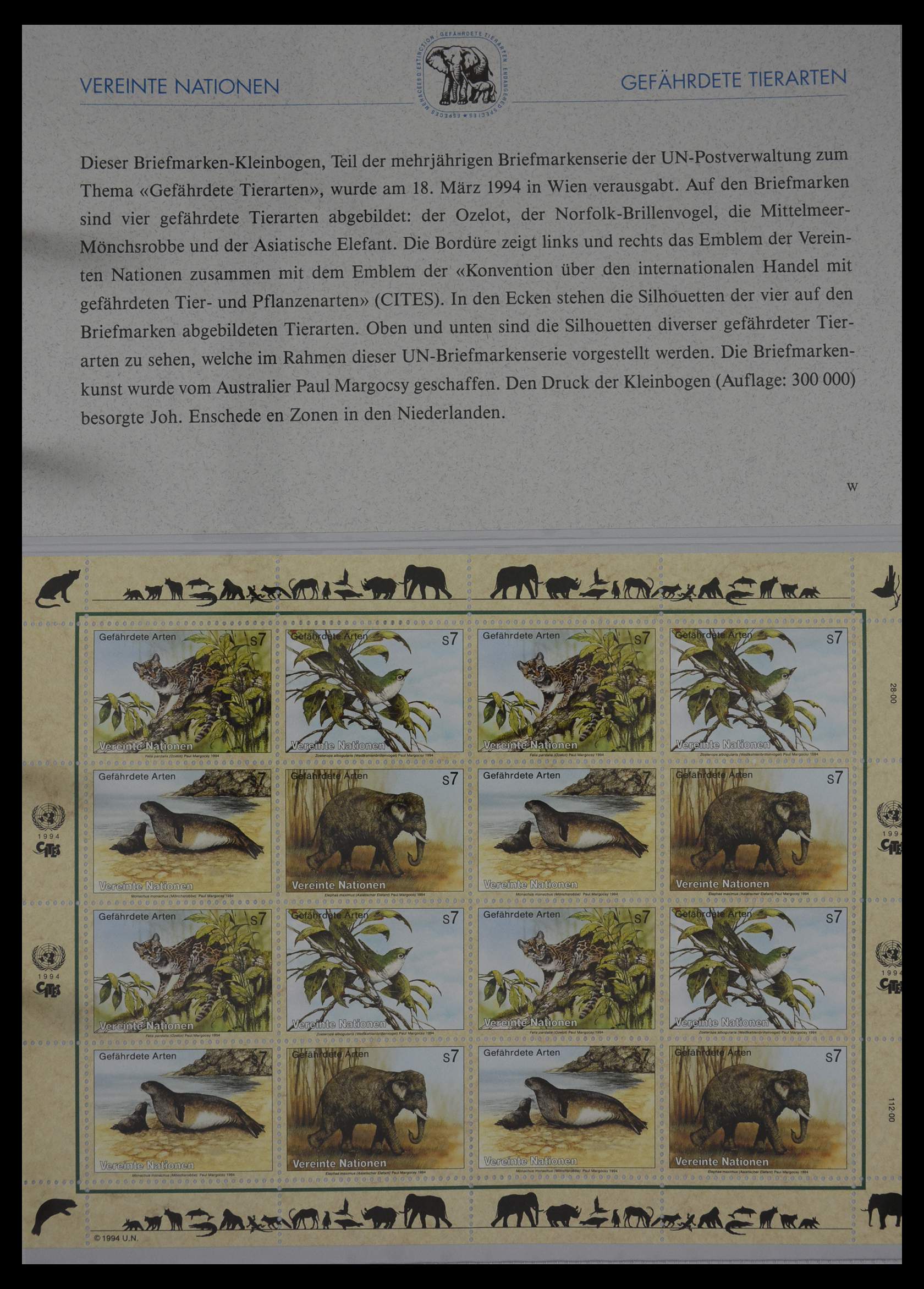 27382 201 - 27382 Verenigde Naties 1957-2003 FDC's.