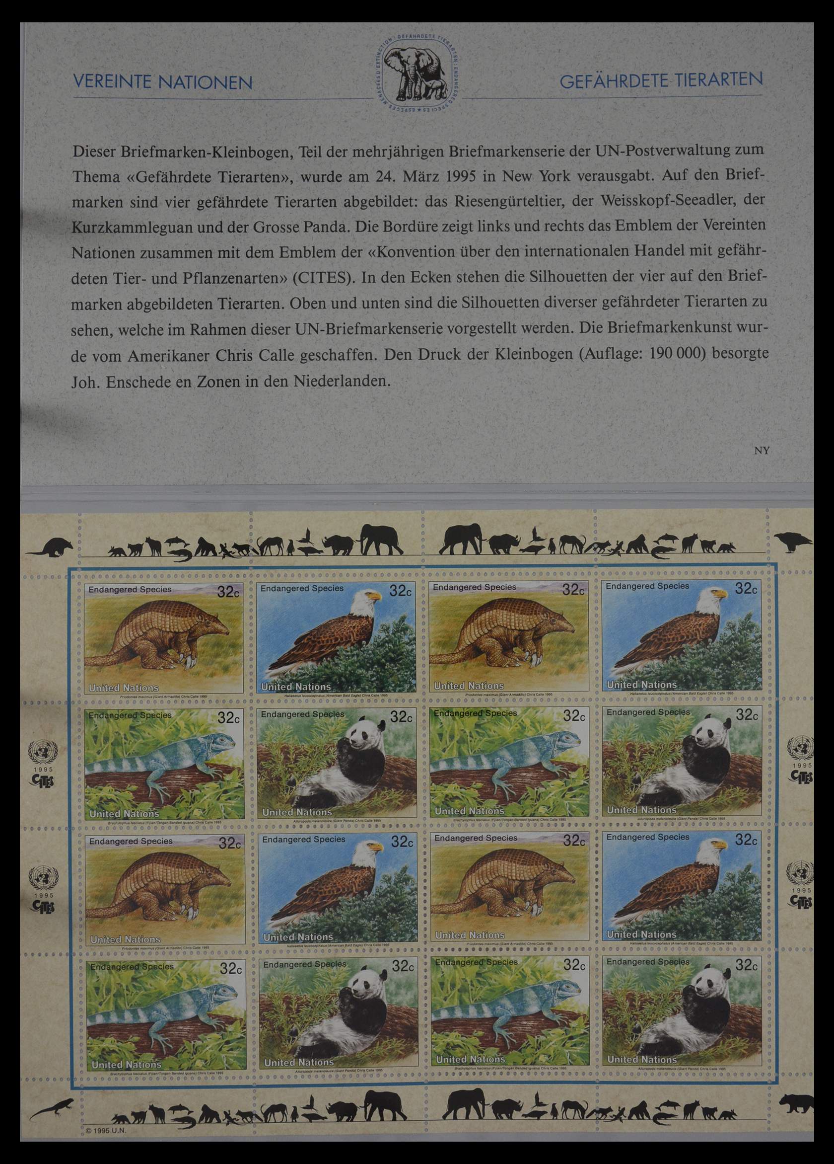 27382 203 - 27382 Verenigde Naties 1957-2003 FDC's.