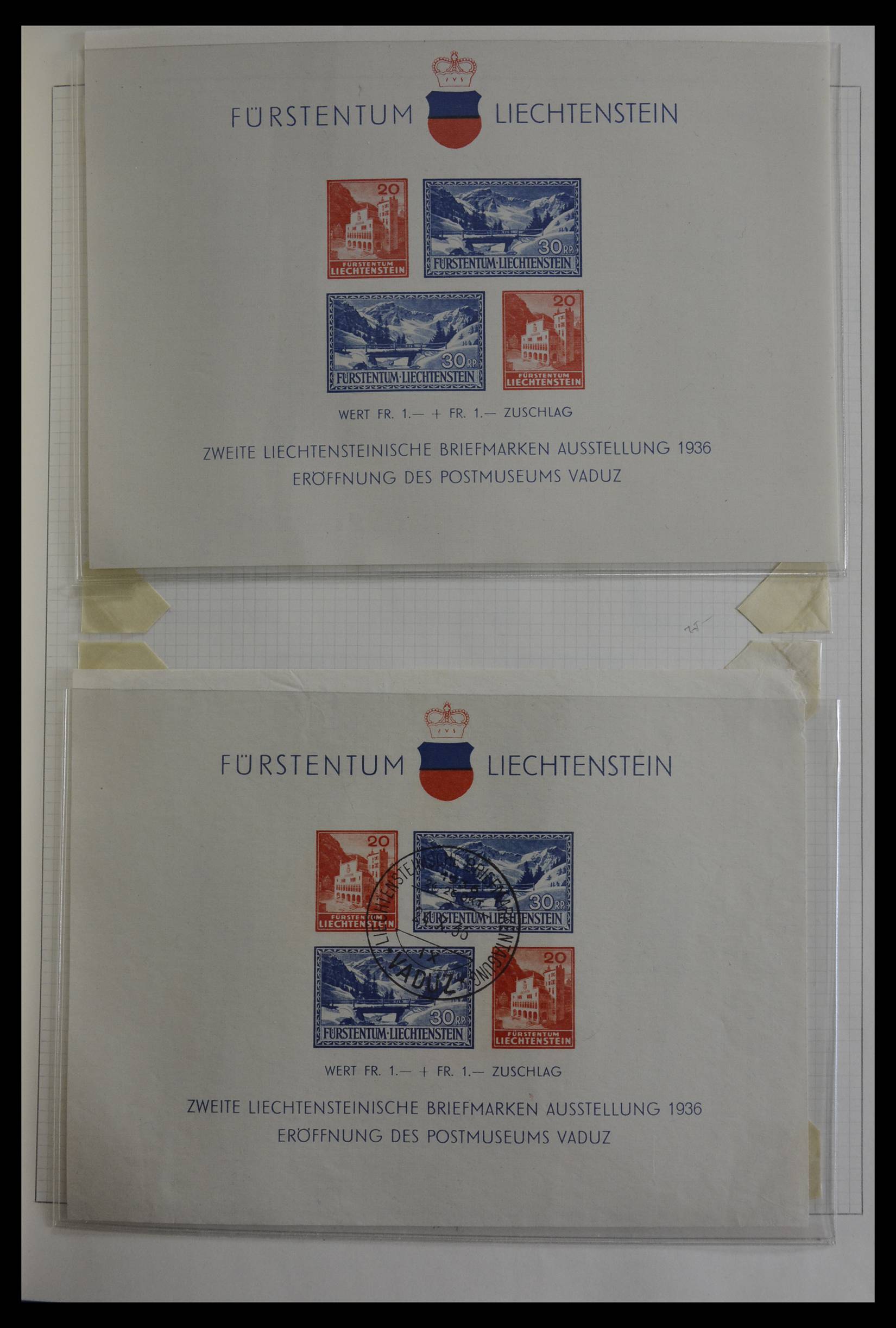 27402 021 - 27402 Liechtenstein 1912-1967.