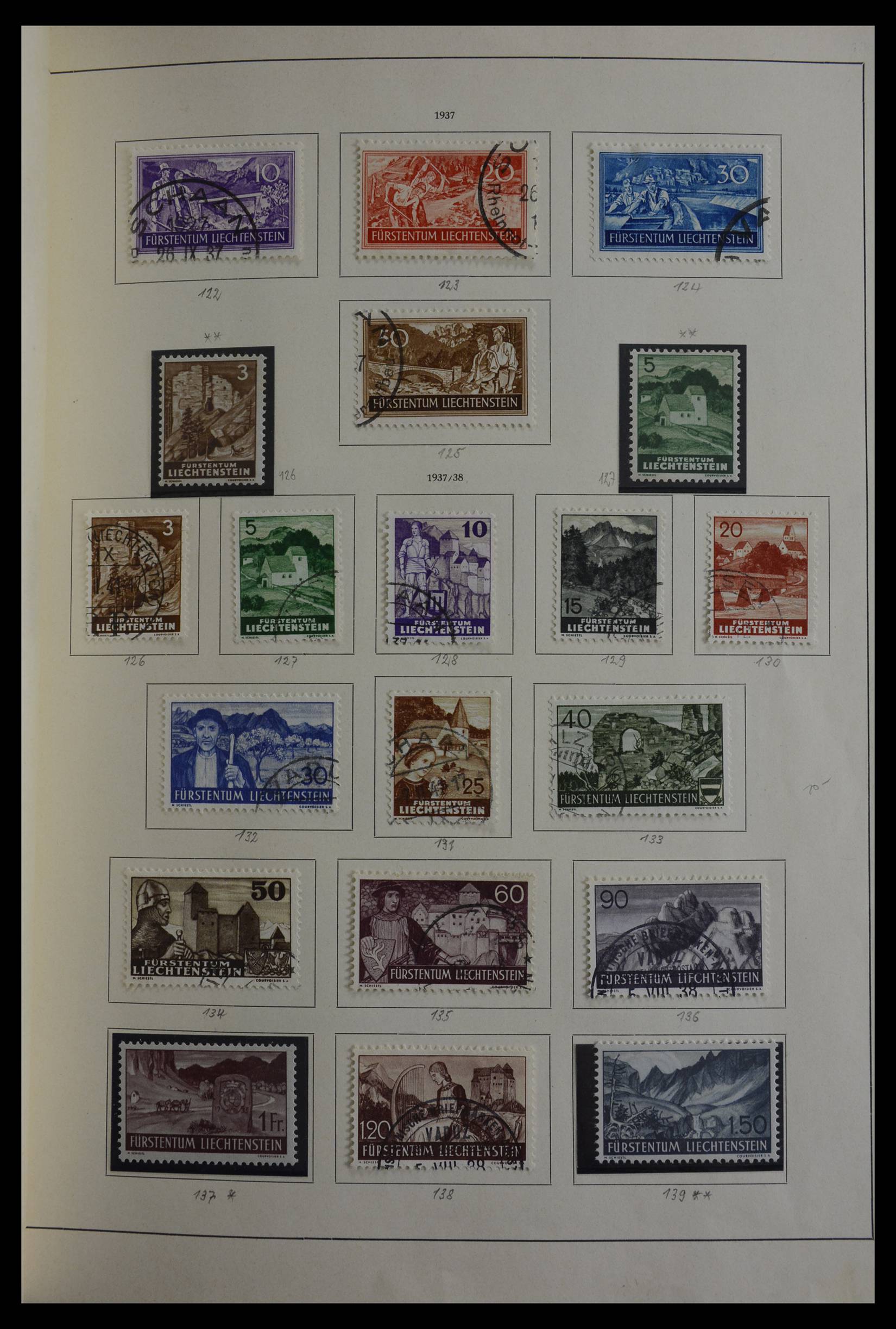 27402 023 - 27402 Liechtenstein 1912-1967.
