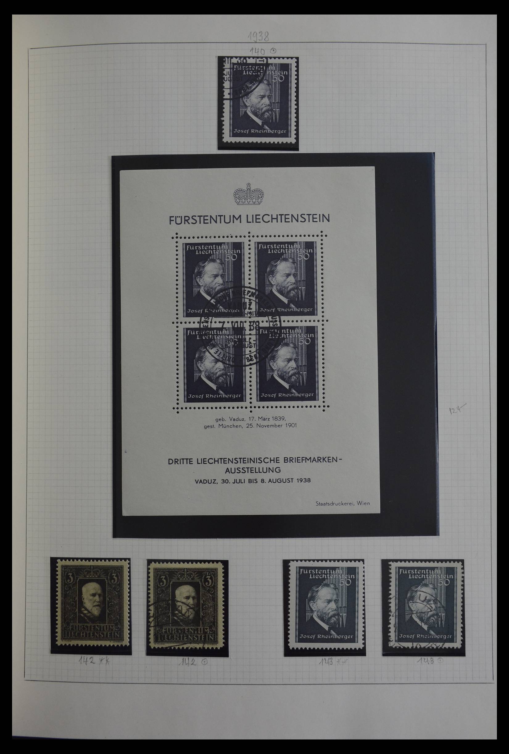 27402 026 - 27402 Liechtenstein 1912-1967.