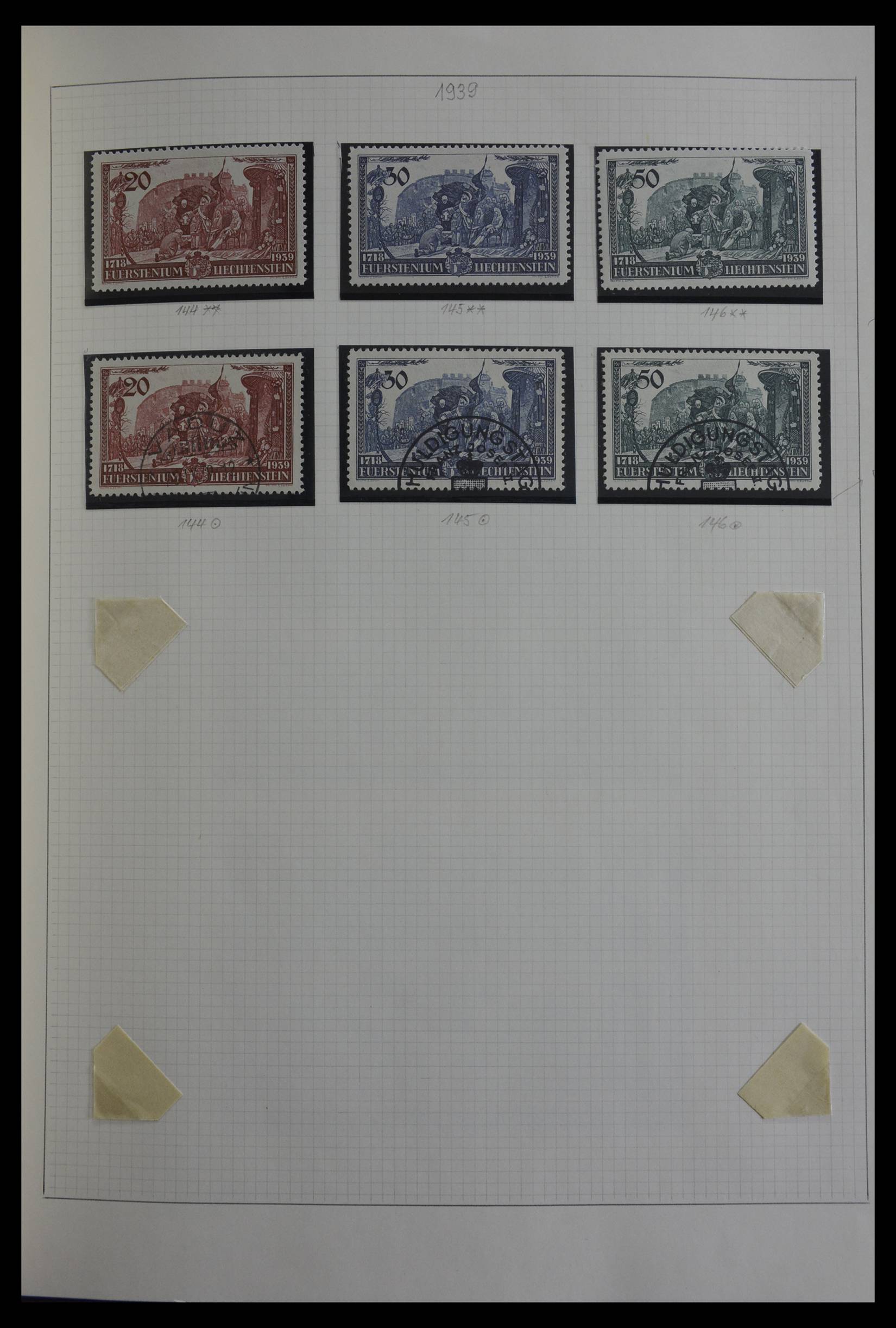 27402 027 - 27402 Liechtenstein 1912-1967.