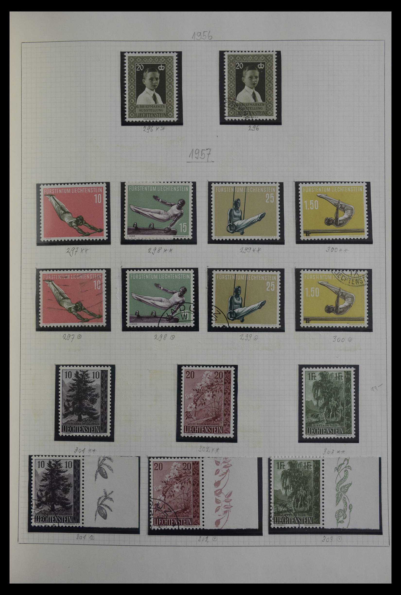 27402 054 - 27402 Liechtenstein 1912-1967.