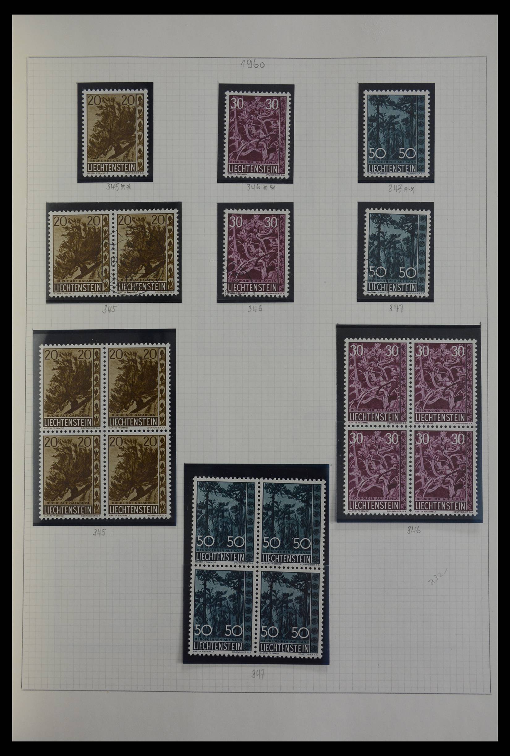 27402 067 - 27402 Liechtenstein 1912-1967.