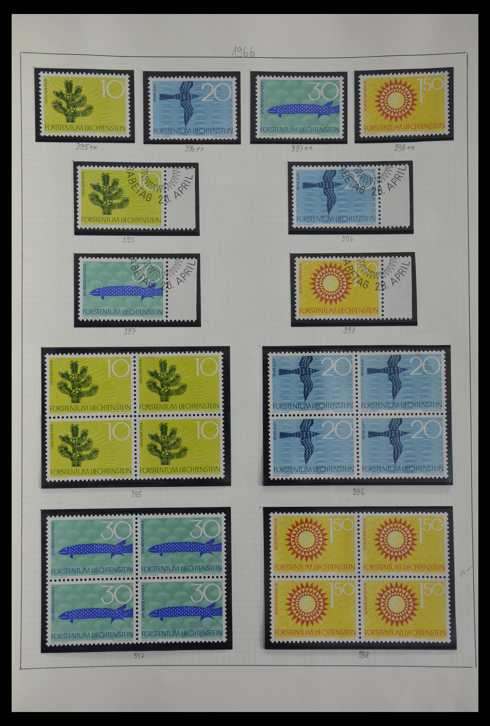 27402 092 - 27402 Liechtenstein 1912-1967.