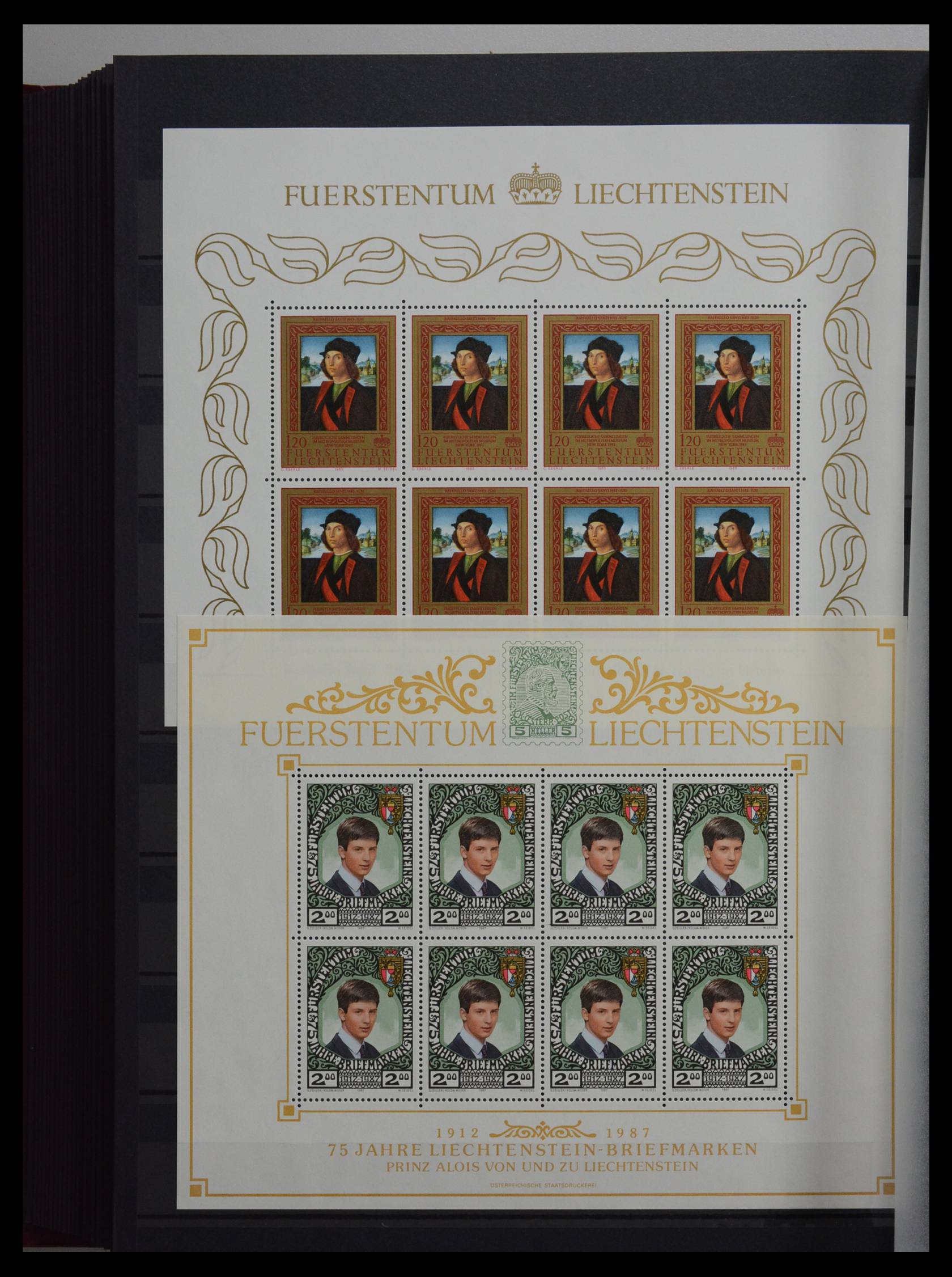 27576 035 - 27576 Liechtenstein ca. 1912-1990.