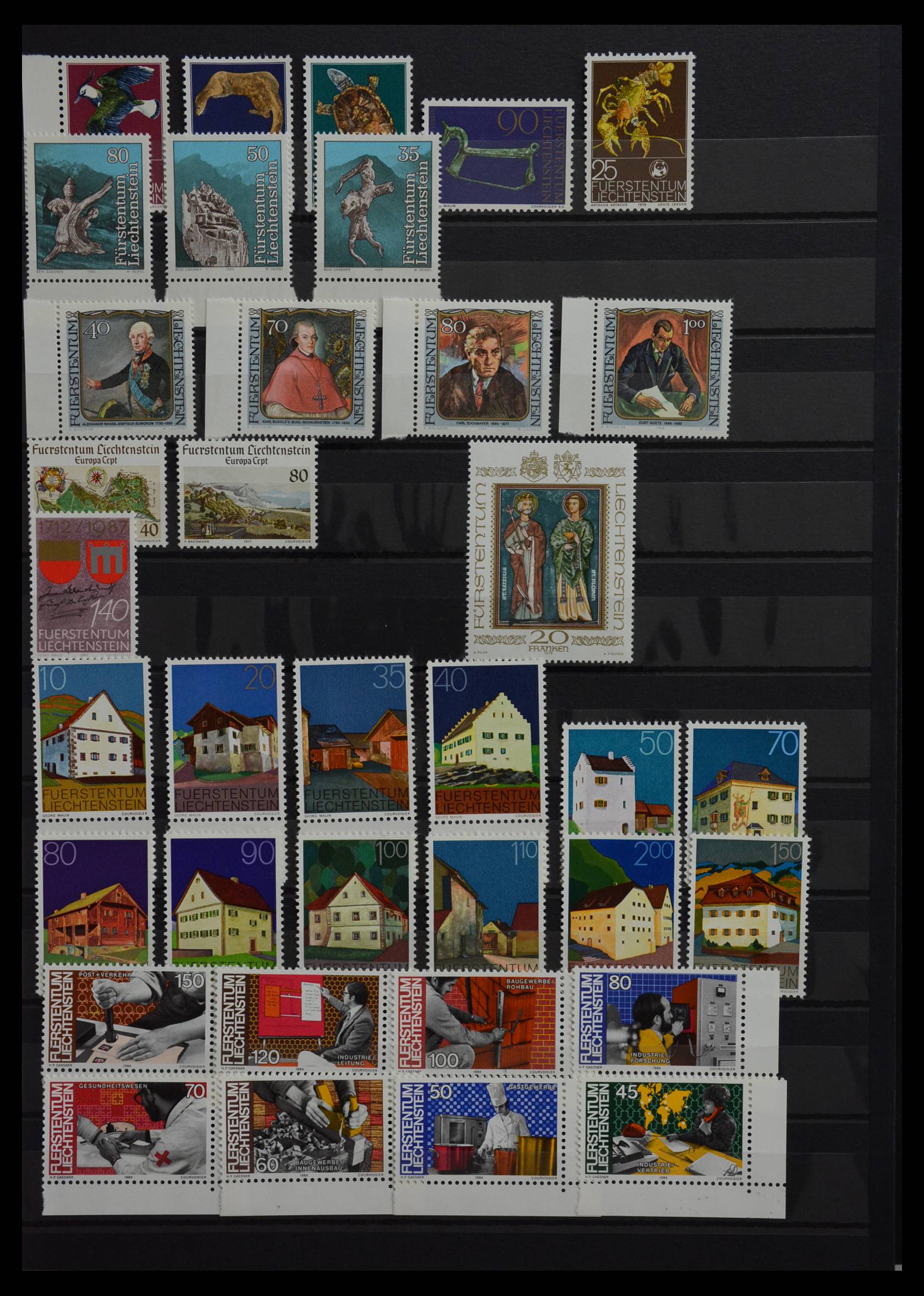 27576 060 - 27576 Liechtenstein ca. 1912-1990.