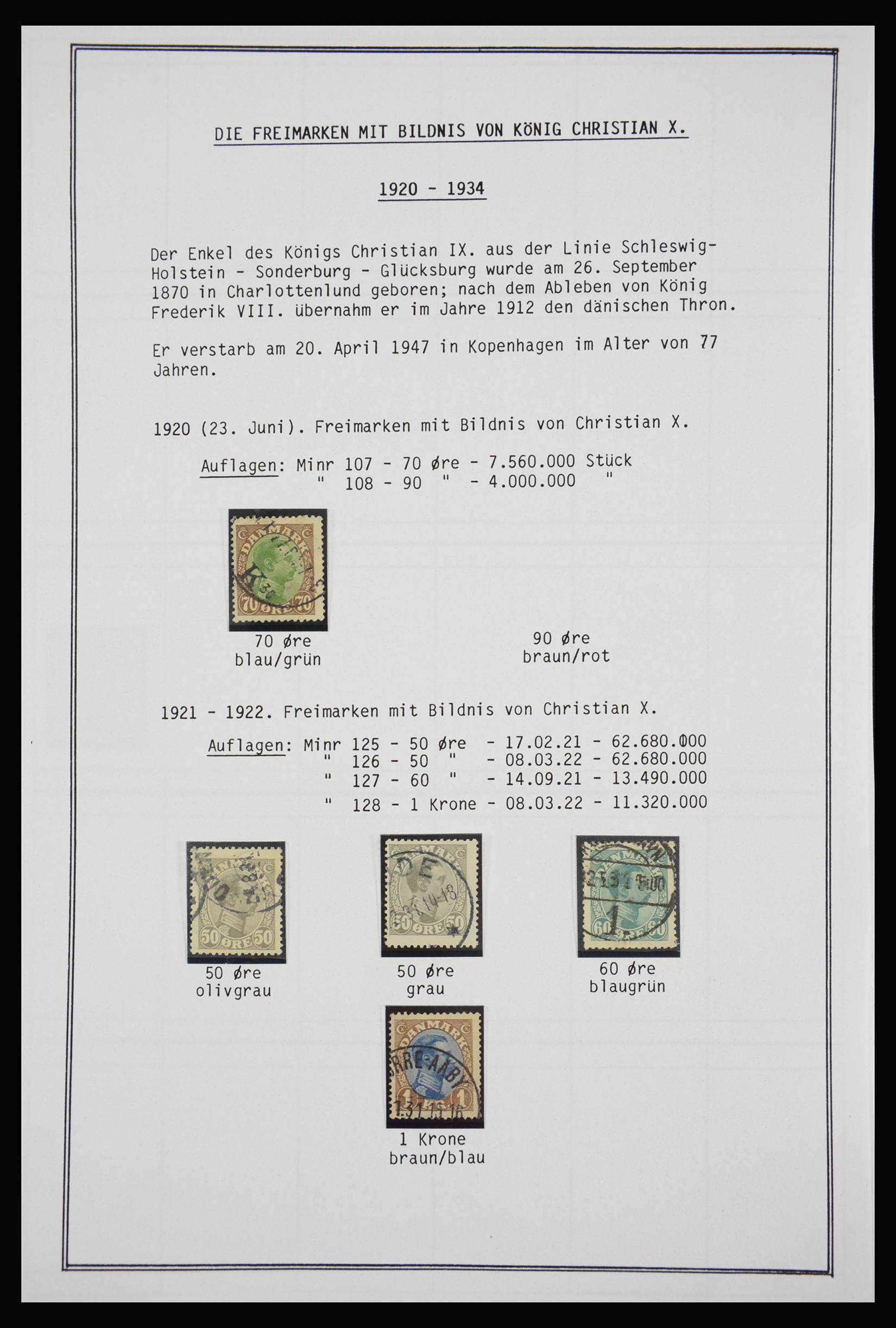 27925 003 - 27925 Scandinavia 1855-1957.