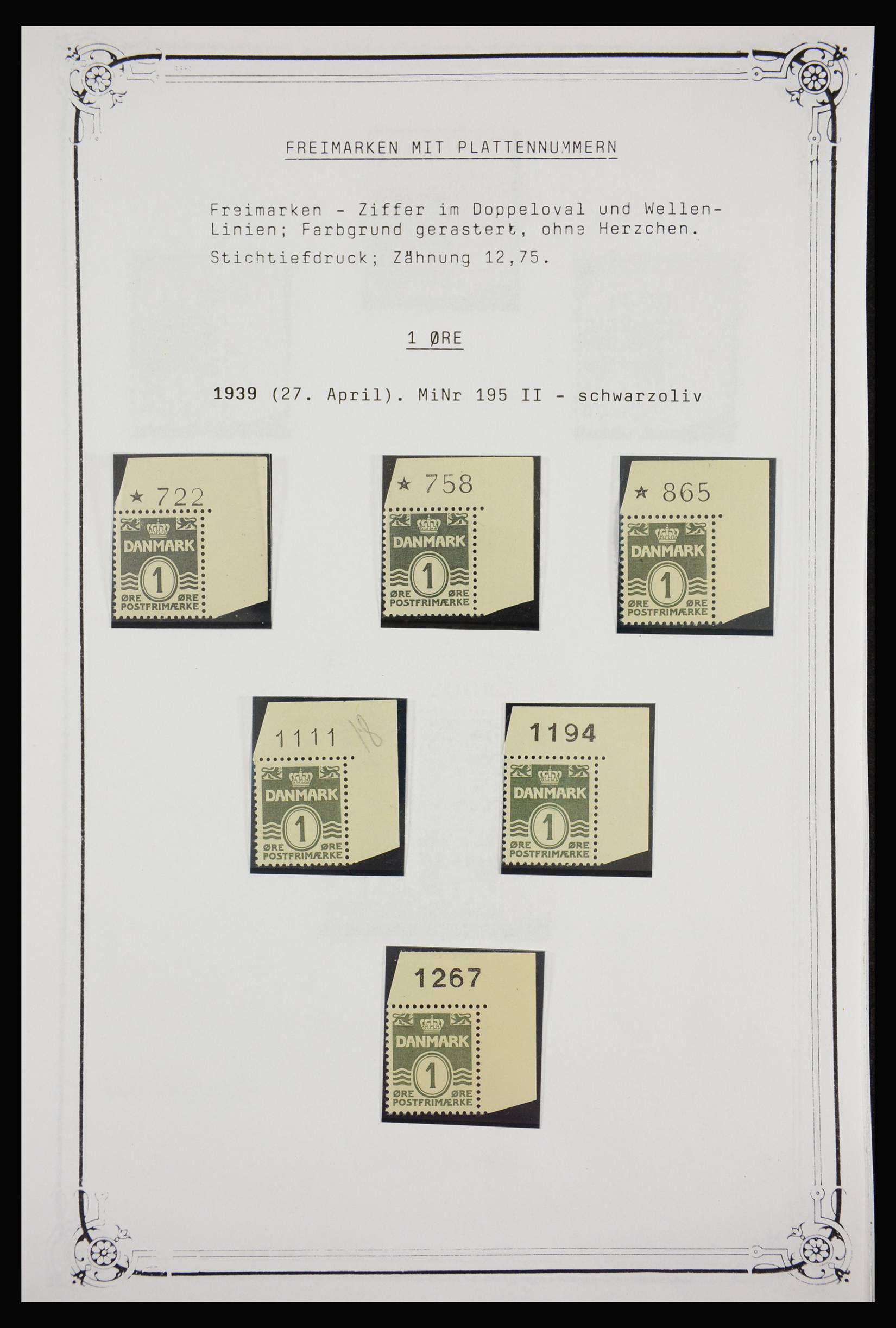 27925 011 - 27925 Scandinavië 1855-1957.