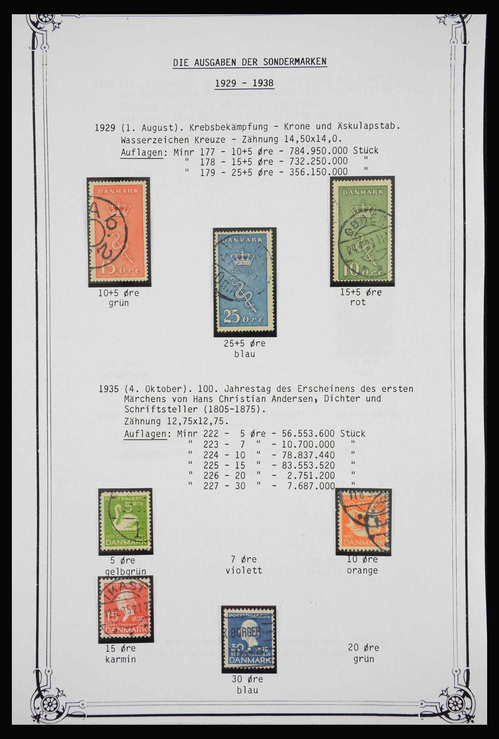 27925 025 - 27925 Scandinavië 1855-1957.