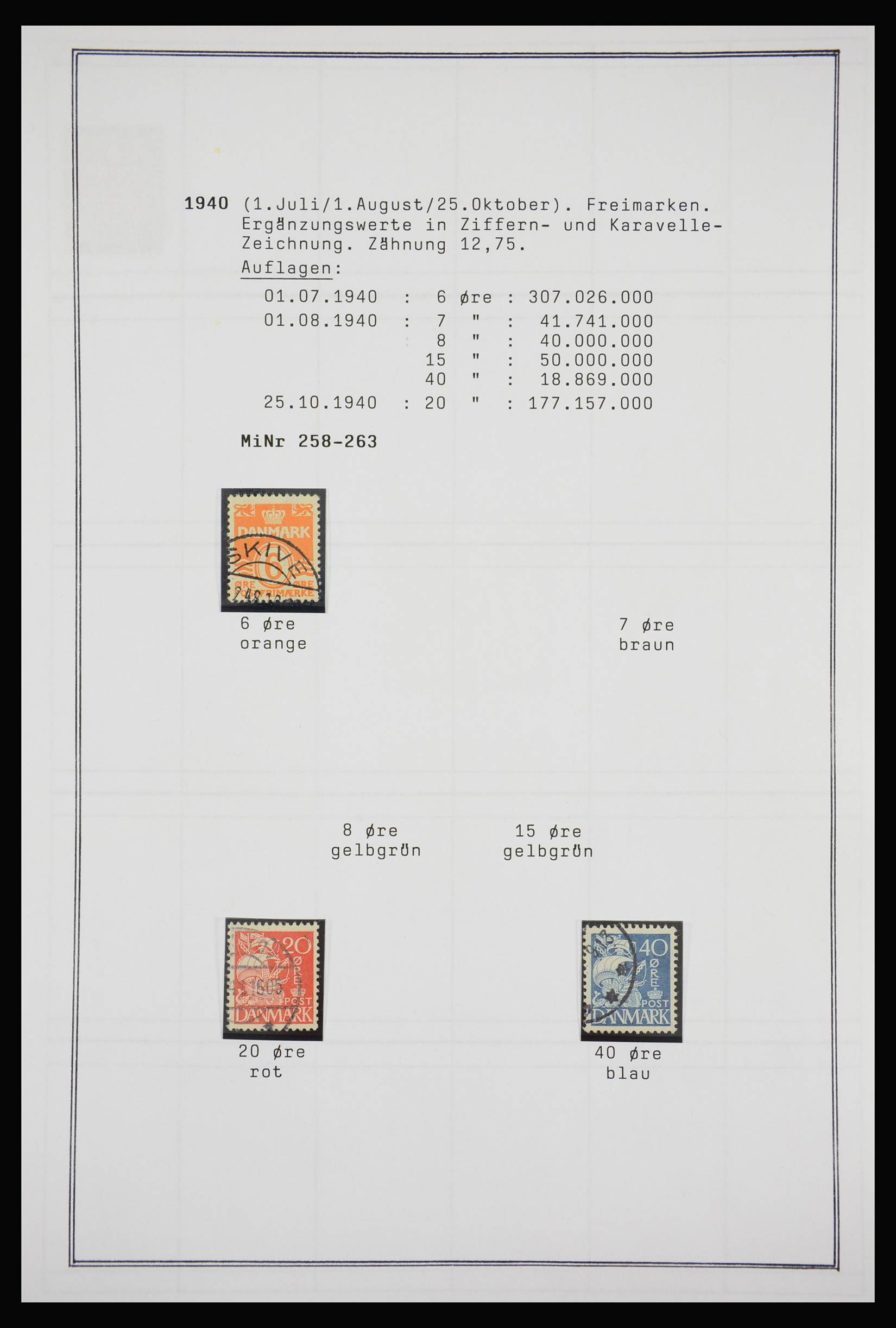 27925 031 - 27925 Scandinavië 1855-1957.