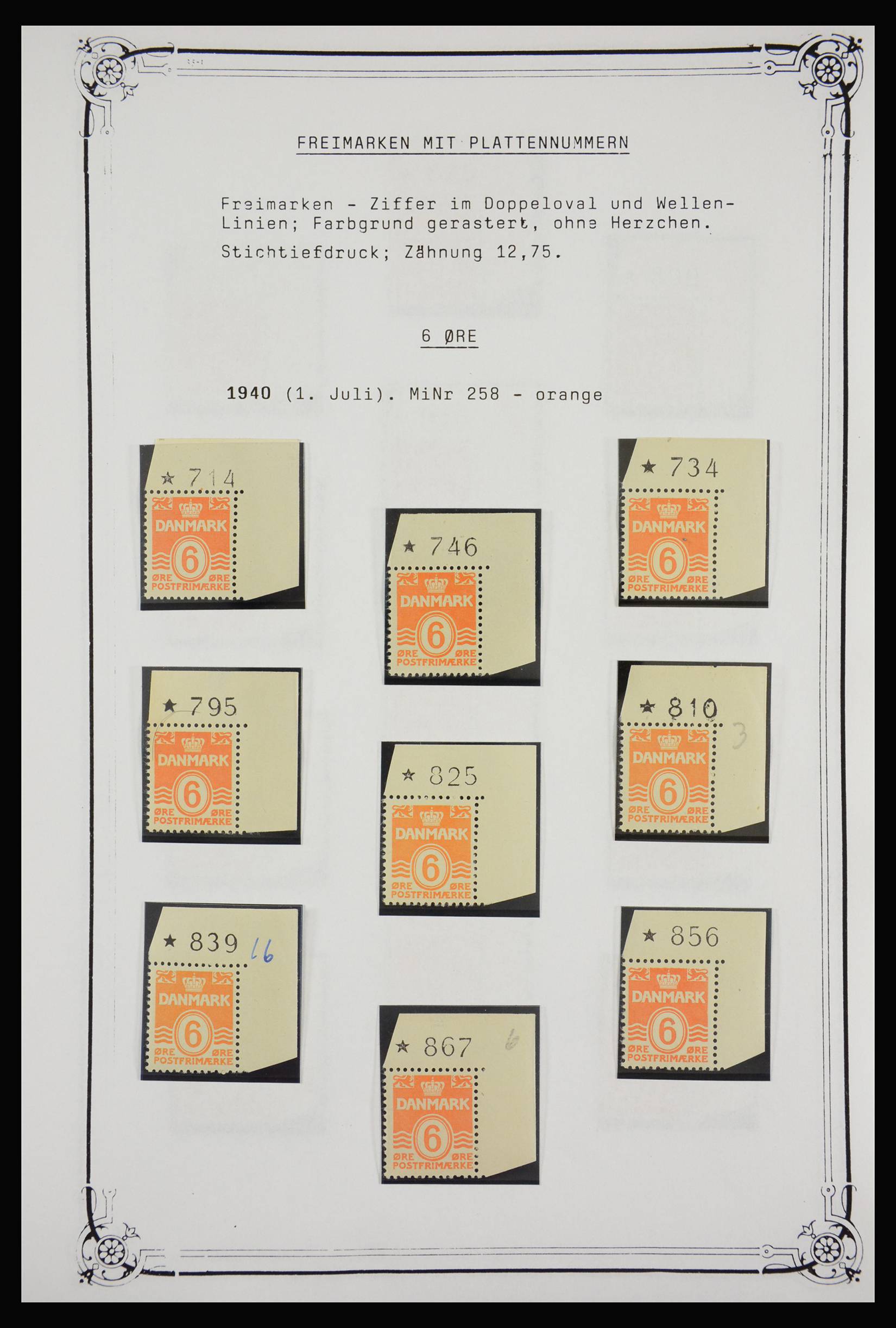 27925 033 - 27925 Scandinavië 1855-1957.