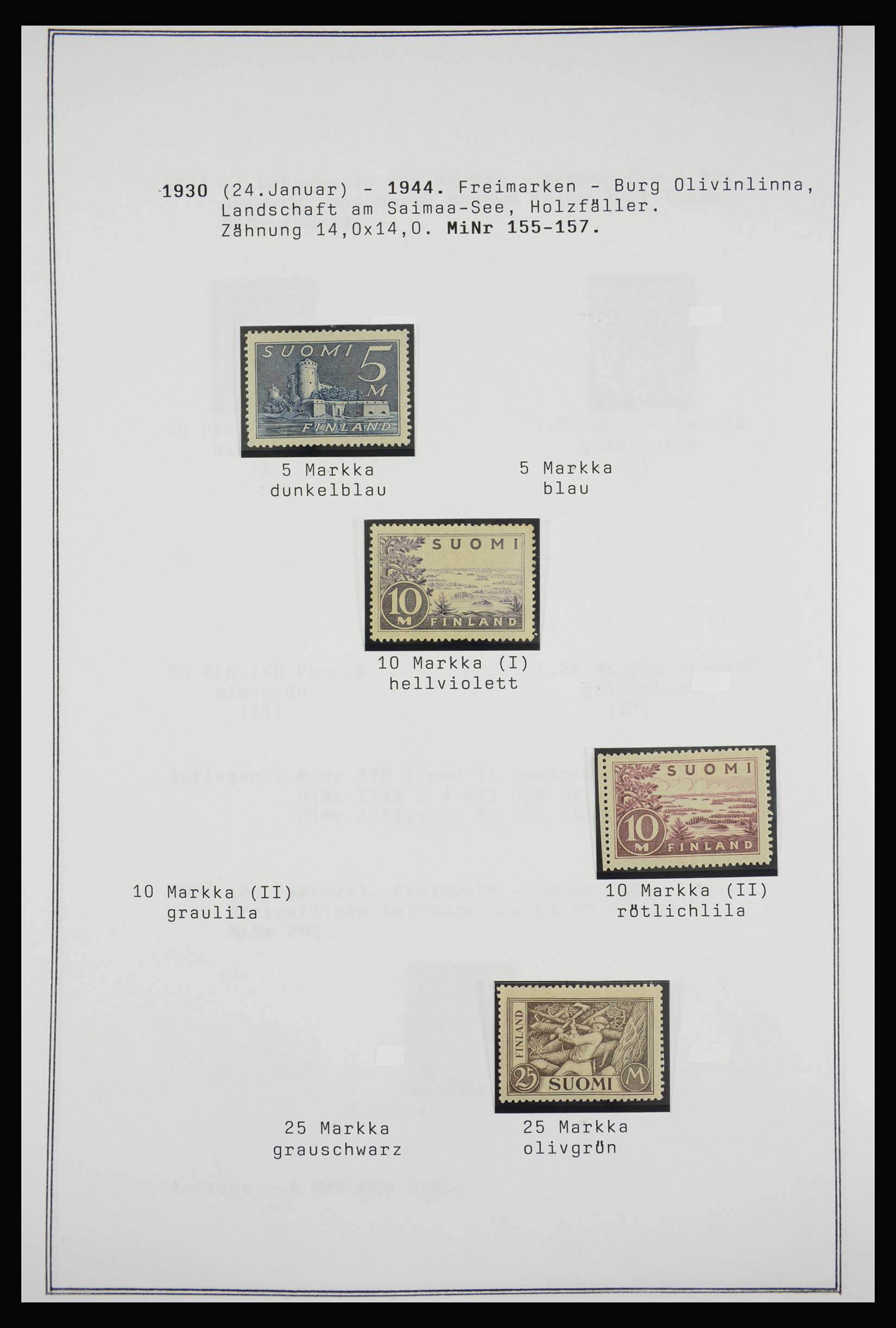 27925 054 - 27925 Scandinavië 1855-1957.