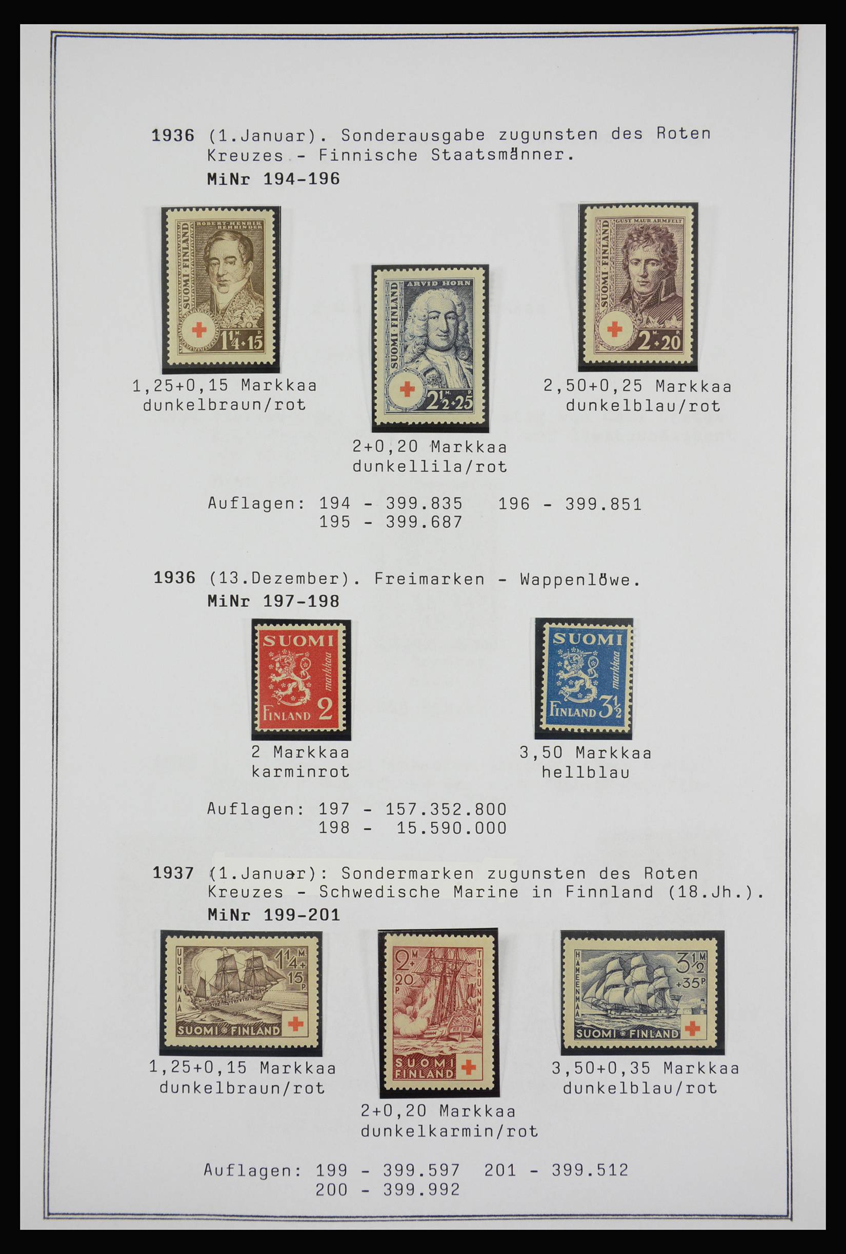 27925 060 - 27925 Scandinavië 1855-1957.