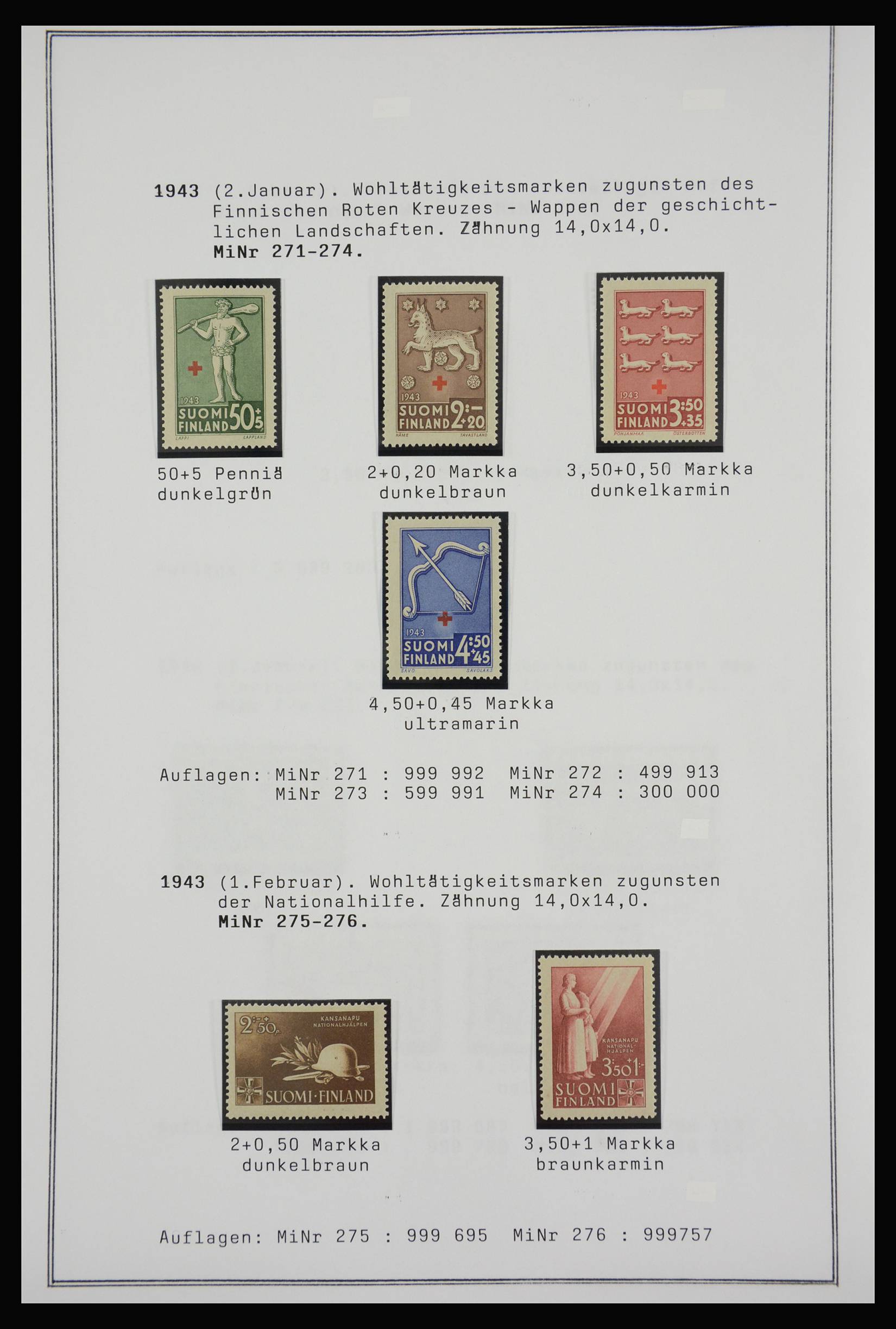 27925 074 - 27925 Scandinavië 1855-1957.