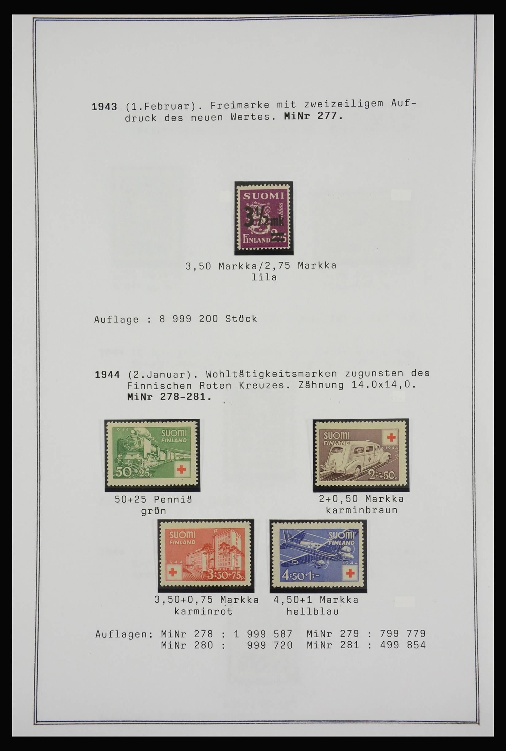 27925 075 - 27925 Scandinavië 1855-1957.