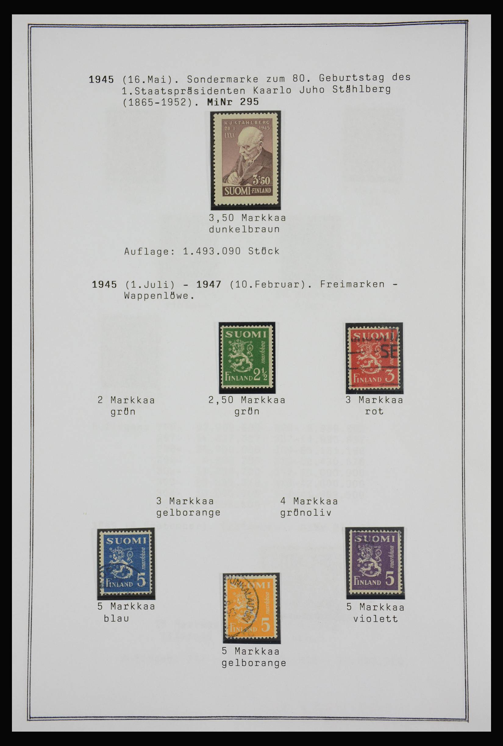 27925 078 - 27925 Scandinavia 1855-1957.